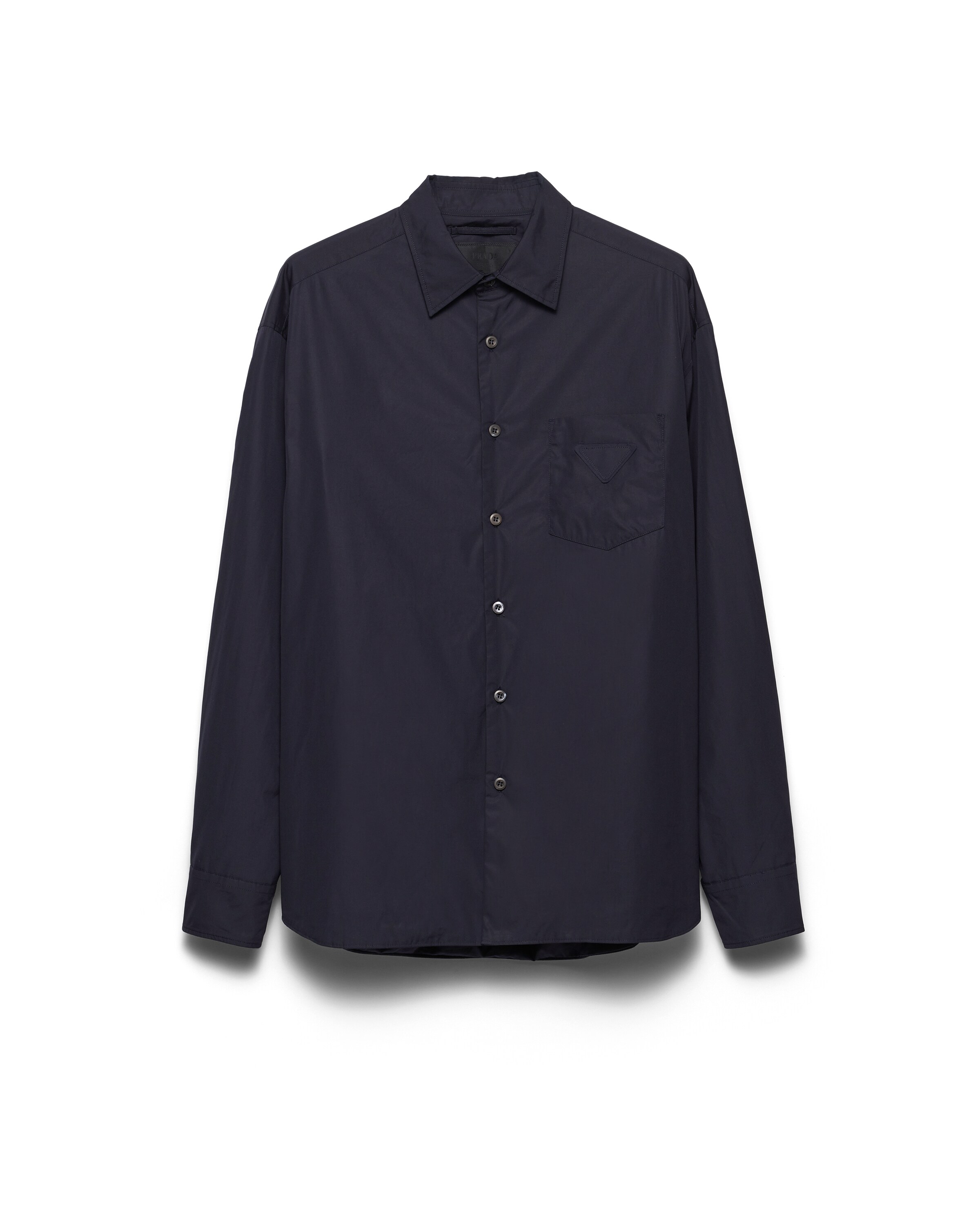 Prada Chemise En Coton, Homme, Bleu, Taille M