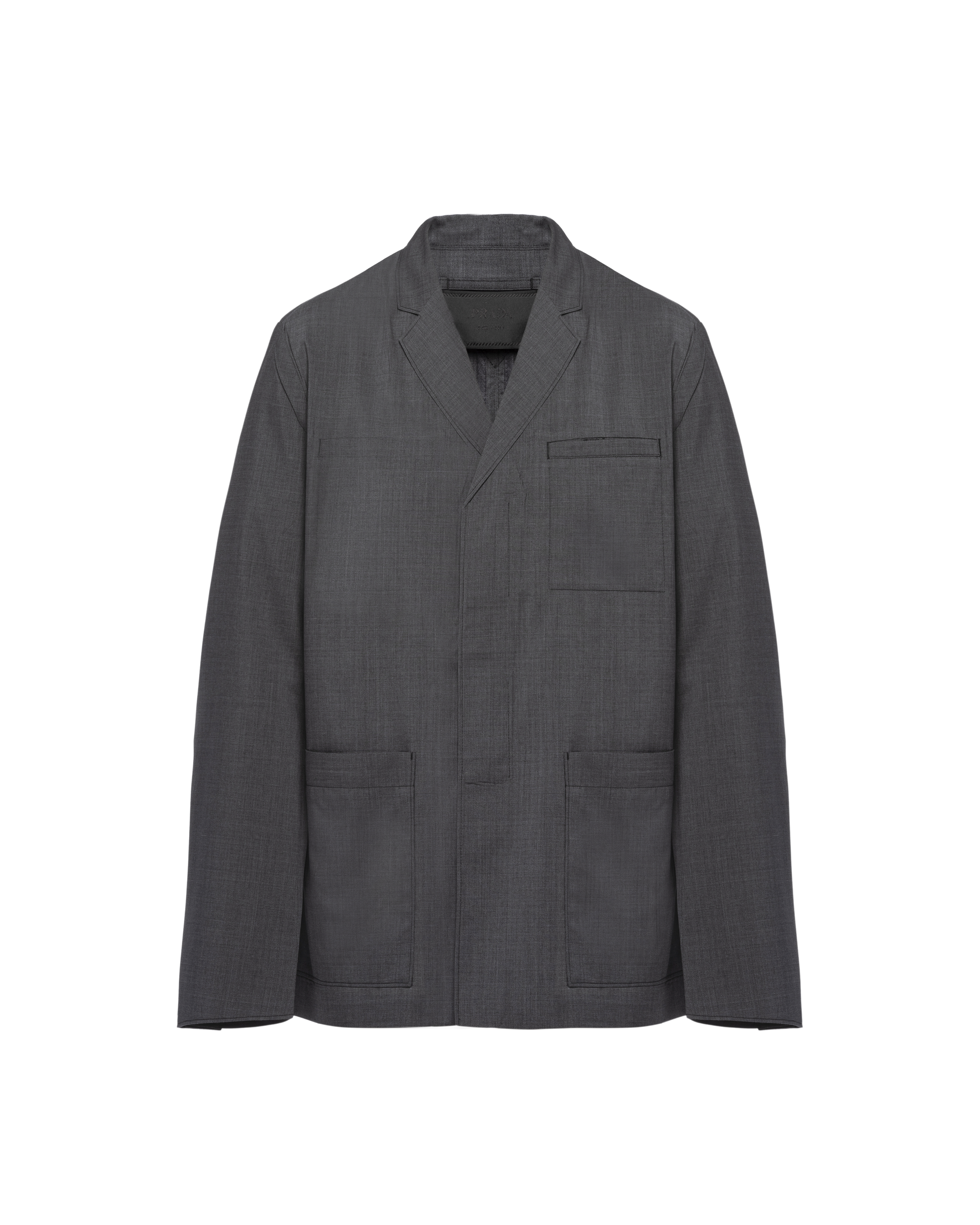 Prada wool jacket clearance
