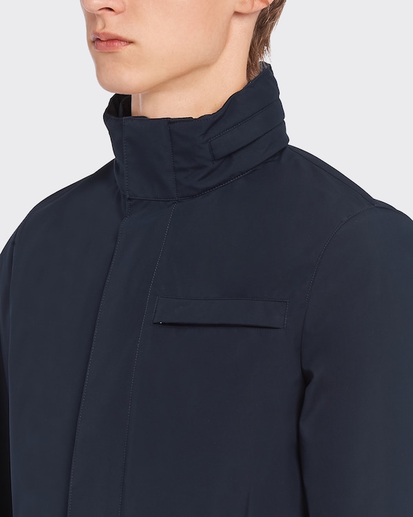 Technical fabric blouson jacket Technical fabric blouson jacket