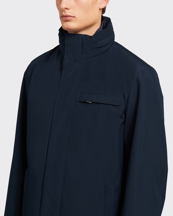 Technical fabric raincoat Technical fabric raincoat