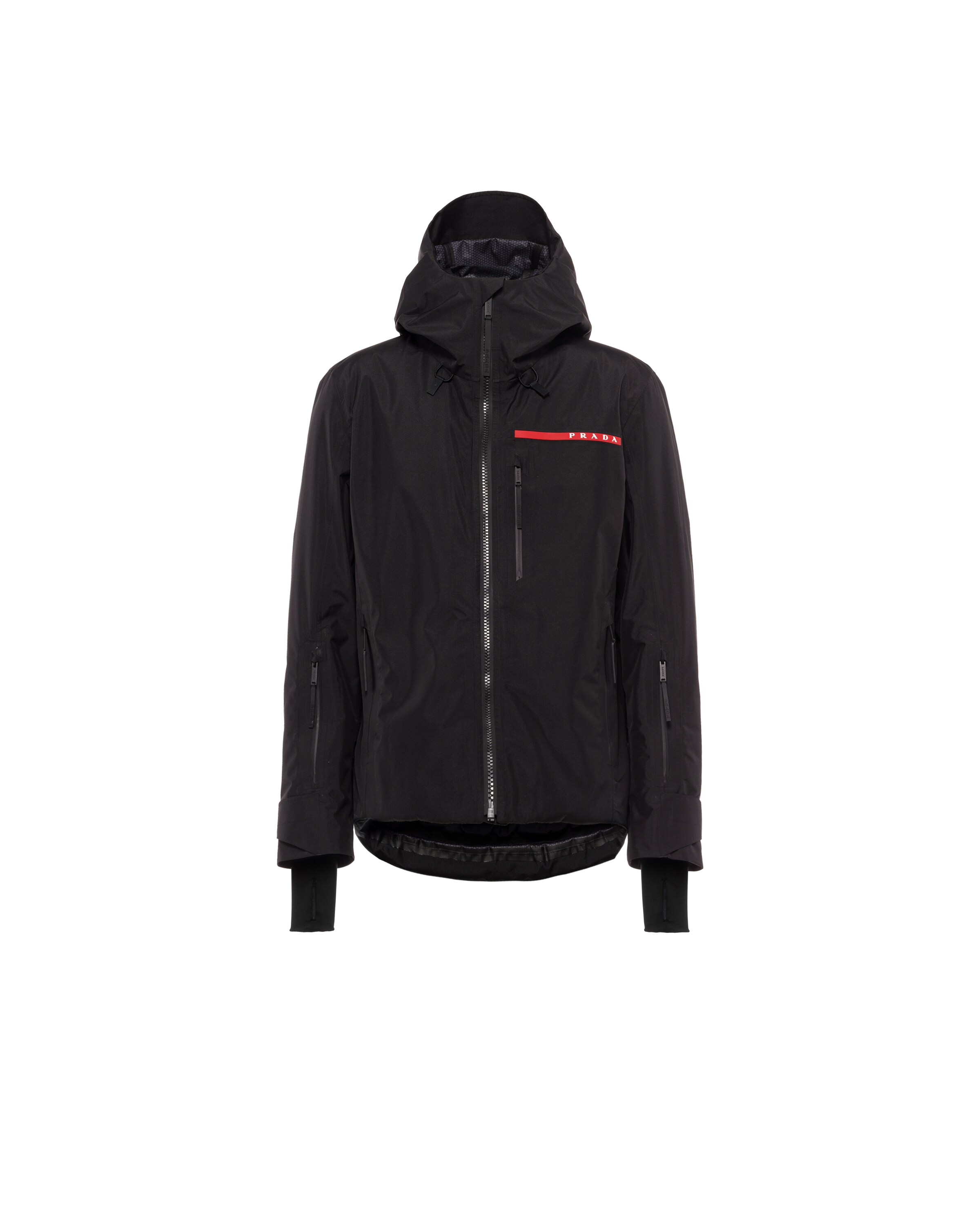 Black ExtremeTex ski jacket Prada