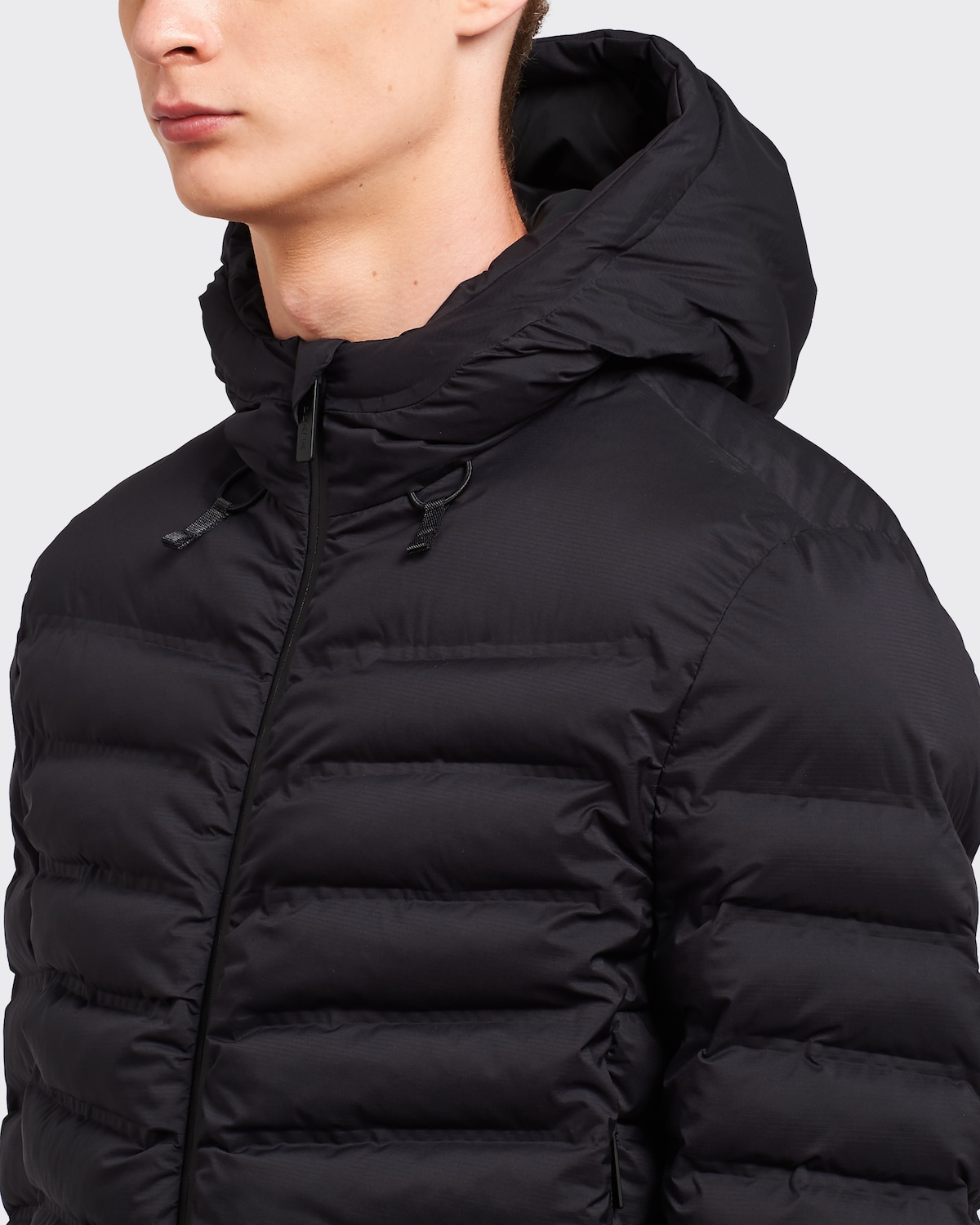 Black Active Re-nylon Padded Jacket | PRADA