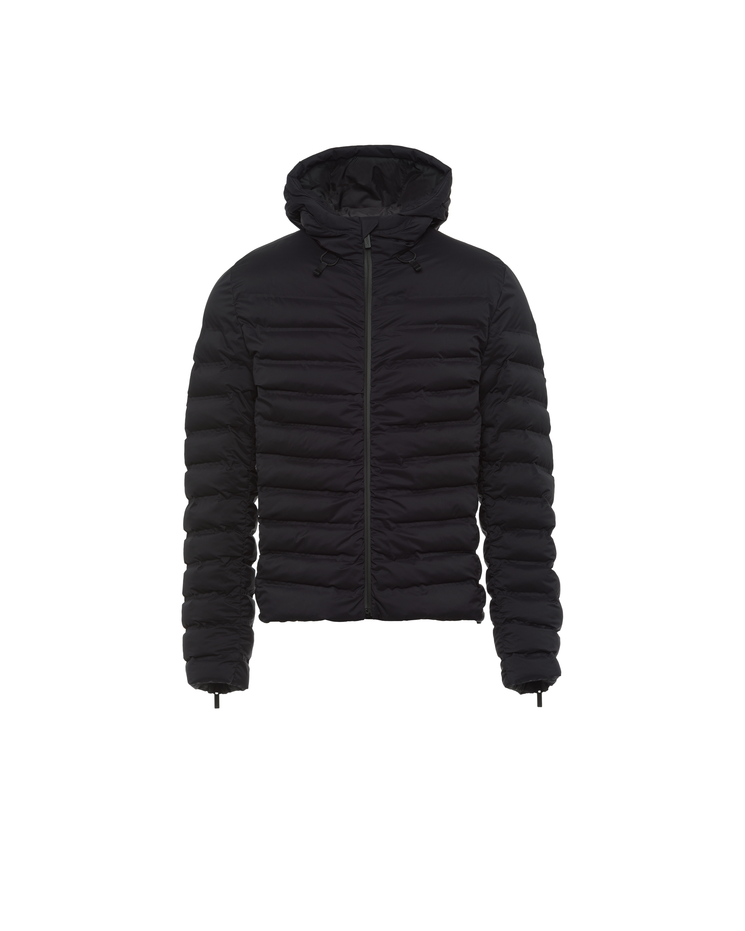 Black Active Nylon padded jacket | Prada