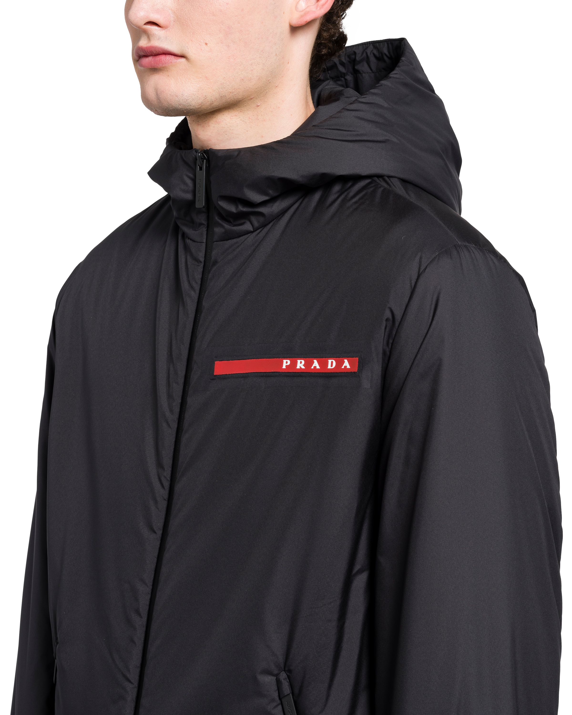 prada linea rossa technical jacket