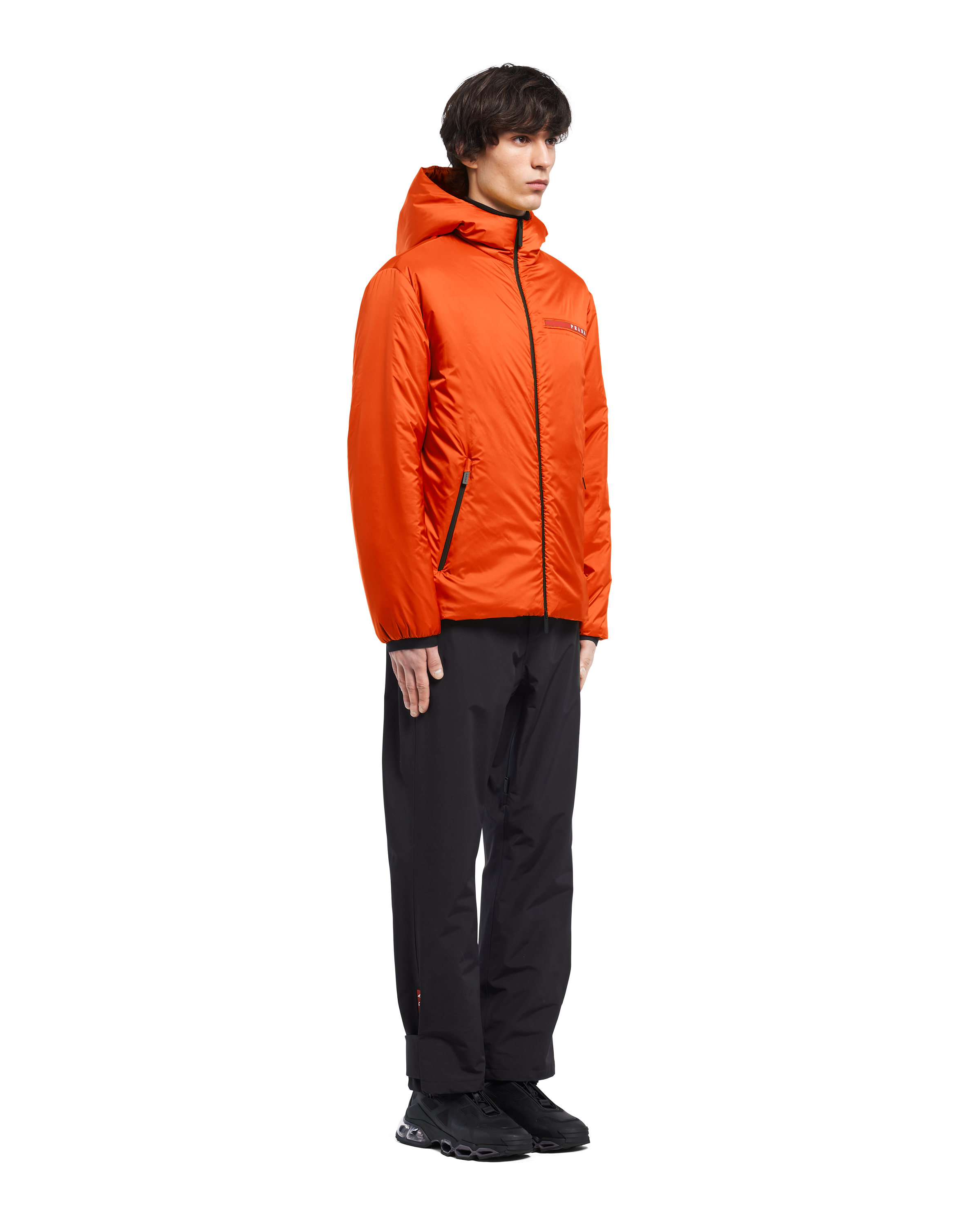 prada orange jacket