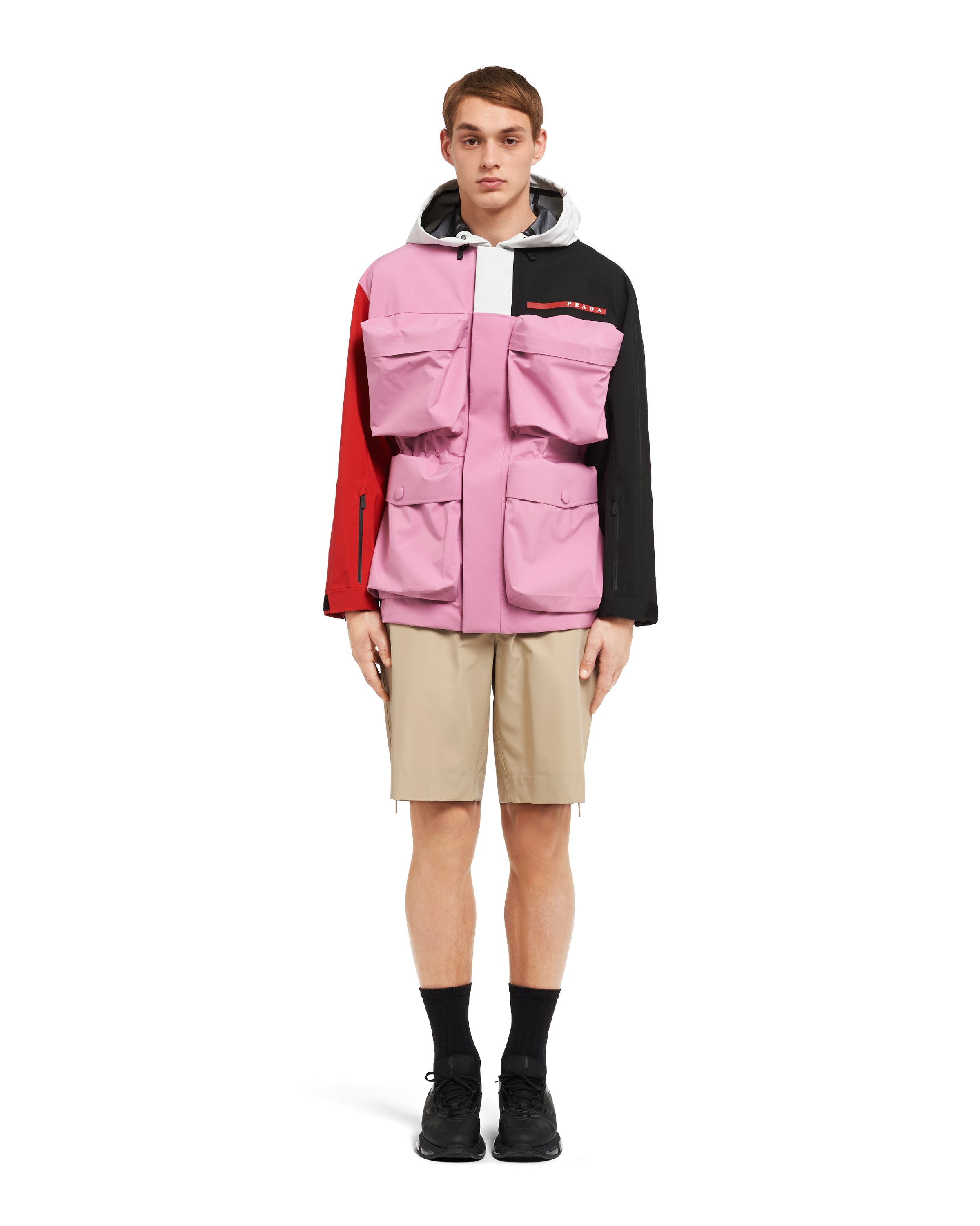 prada technical fabric jacket