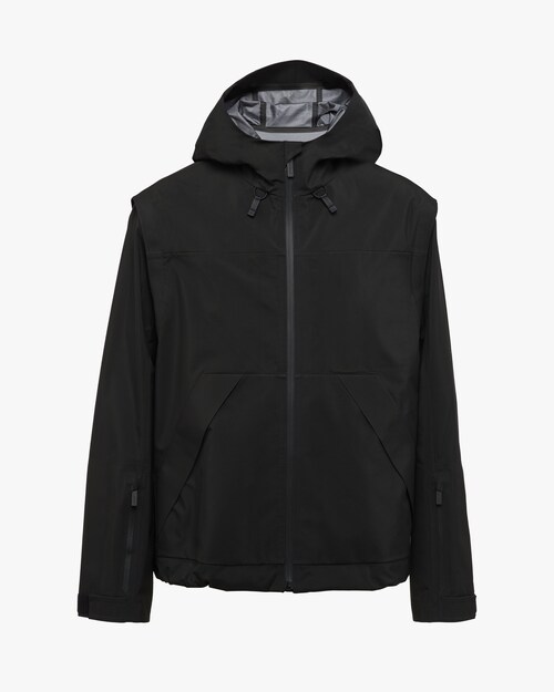 prada windbreaker grey