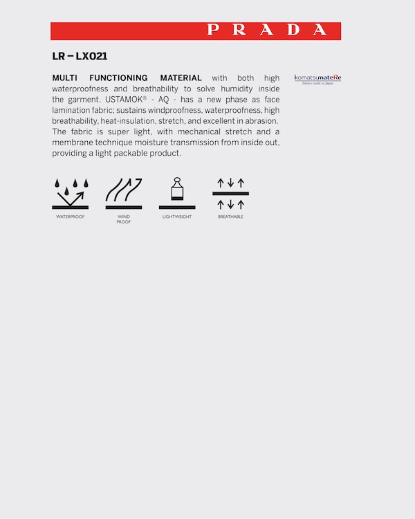 Veste cargo en Re-Nylon léger Veste cargo en Re-Nylon léger