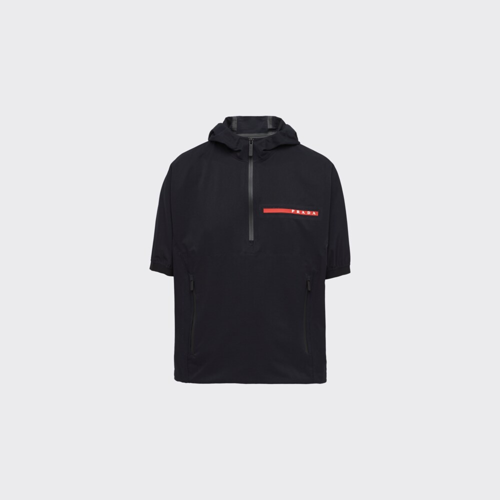 Prada Kurzärmlige Jacke aus Light Bi-Stretch 1