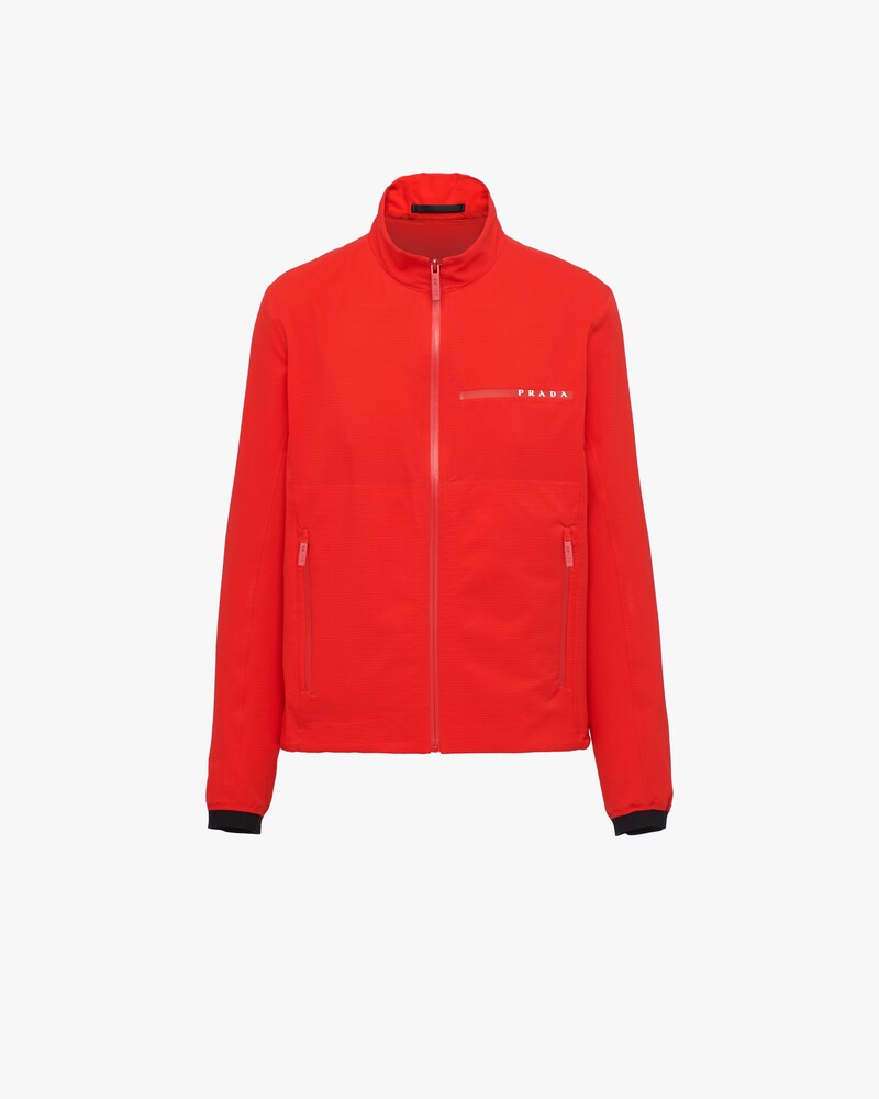 prada red coat