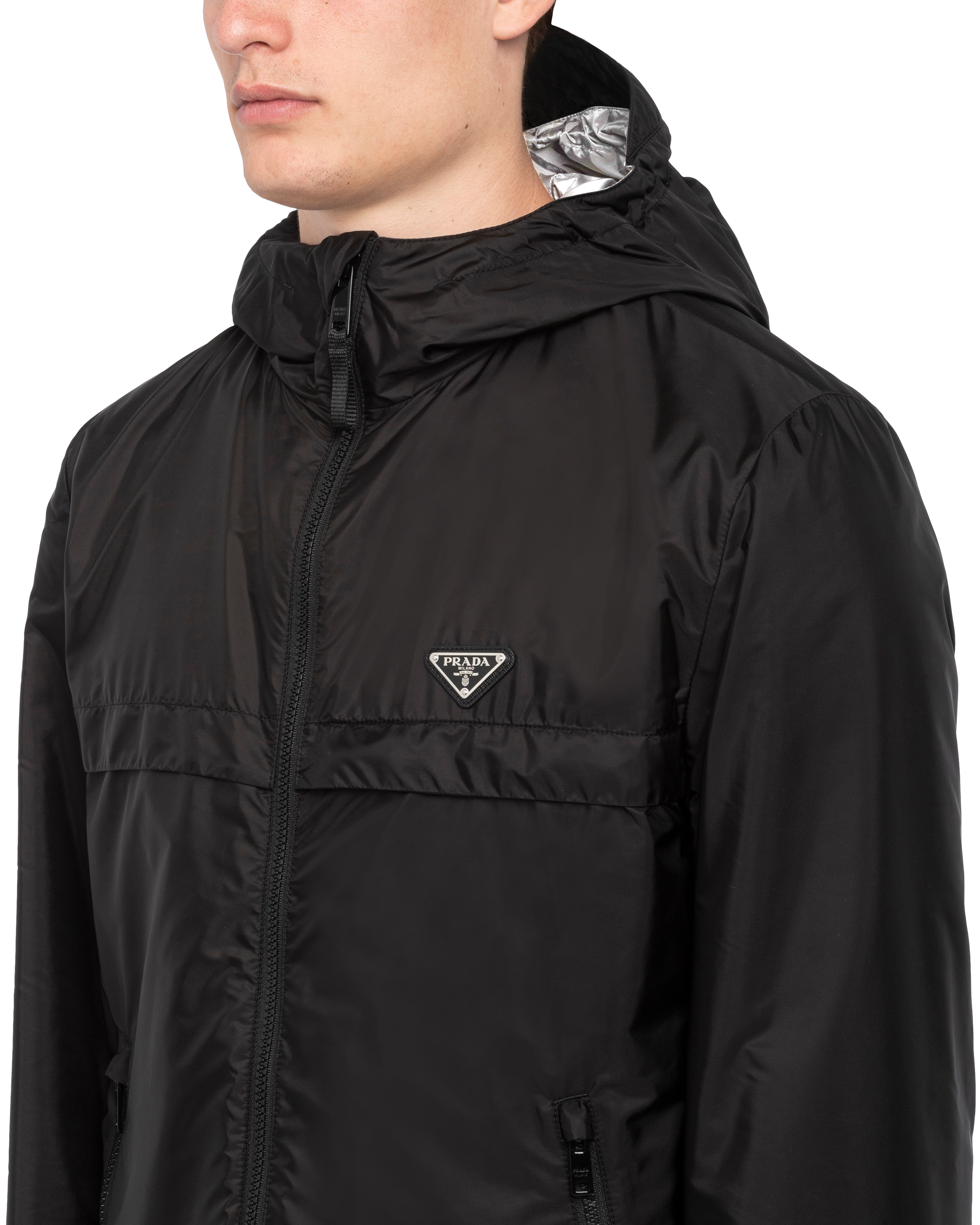 Prada jacket new arrivals grey