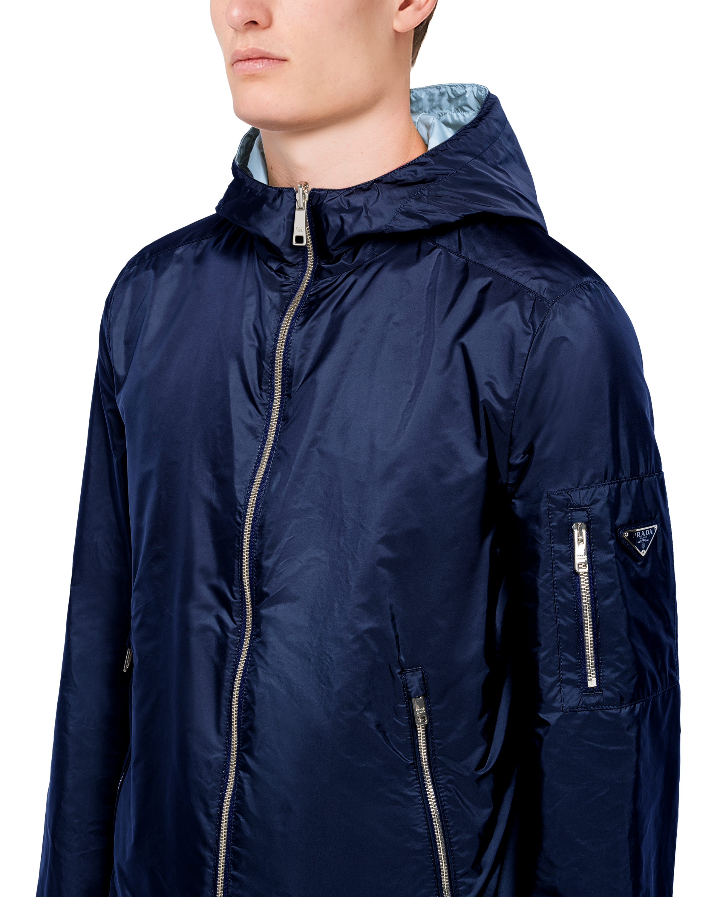 prada reversible nylon jacket