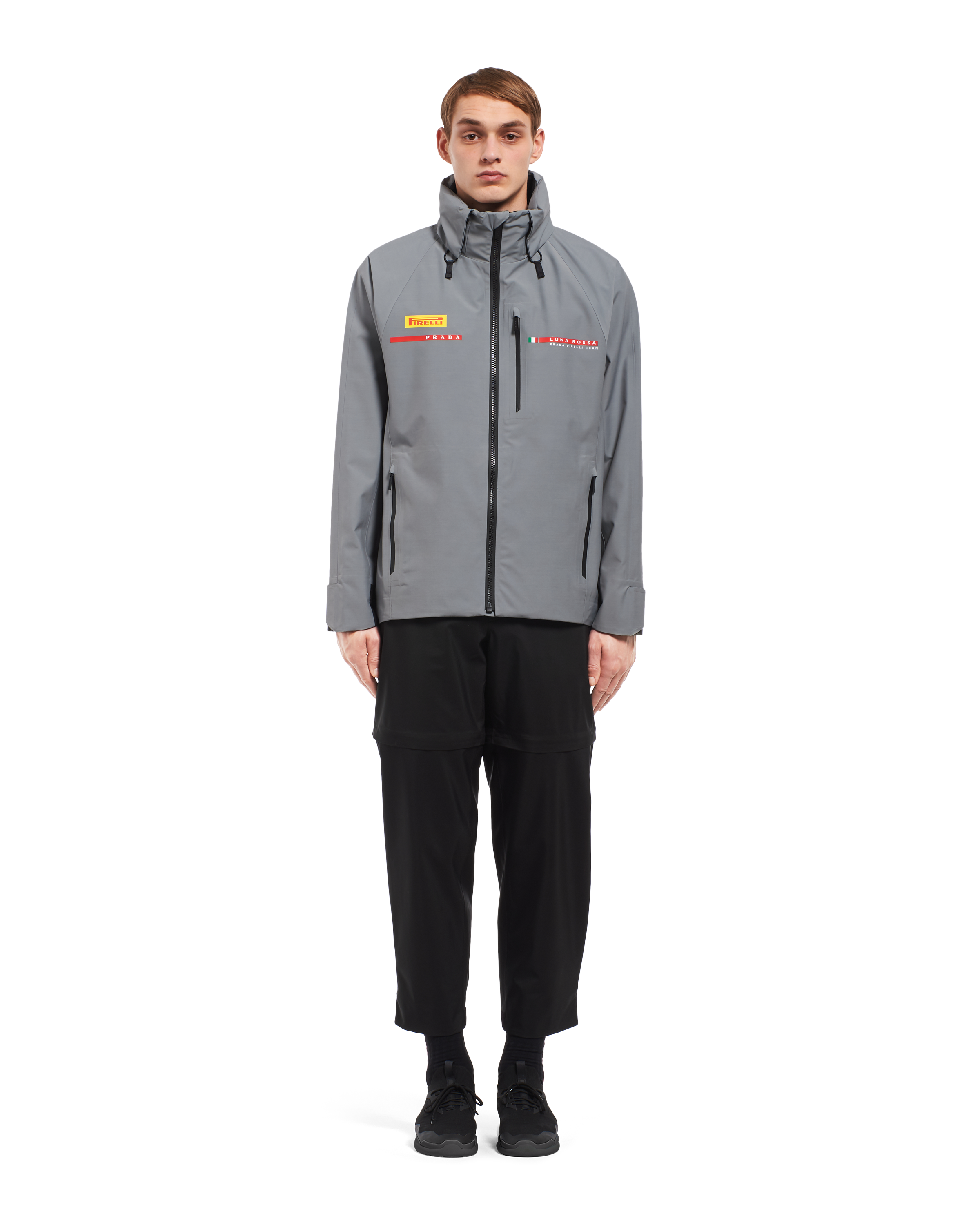 Grey Luna Rossa Replica jacket | Prada