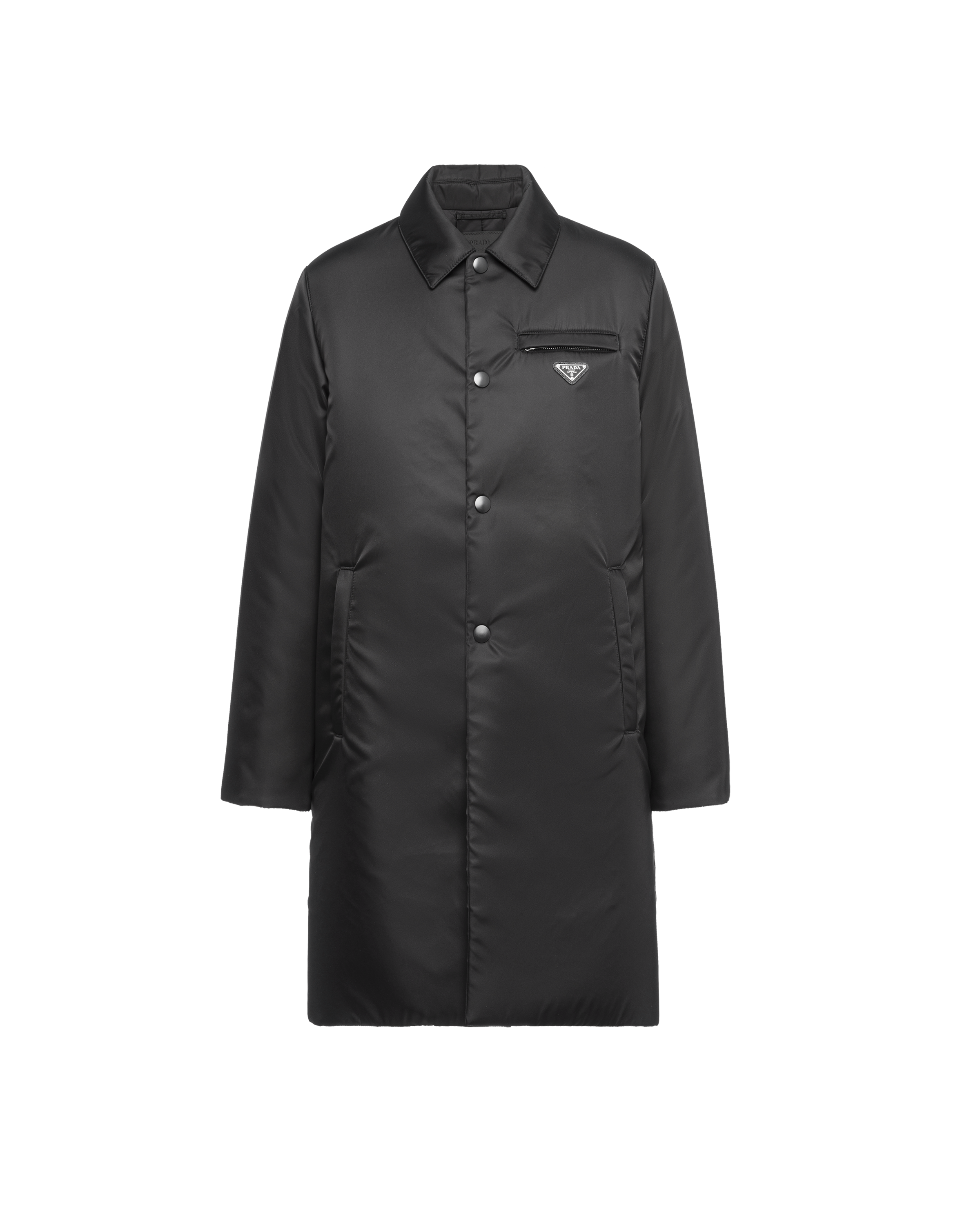 Prada nylon raincoat hotsell