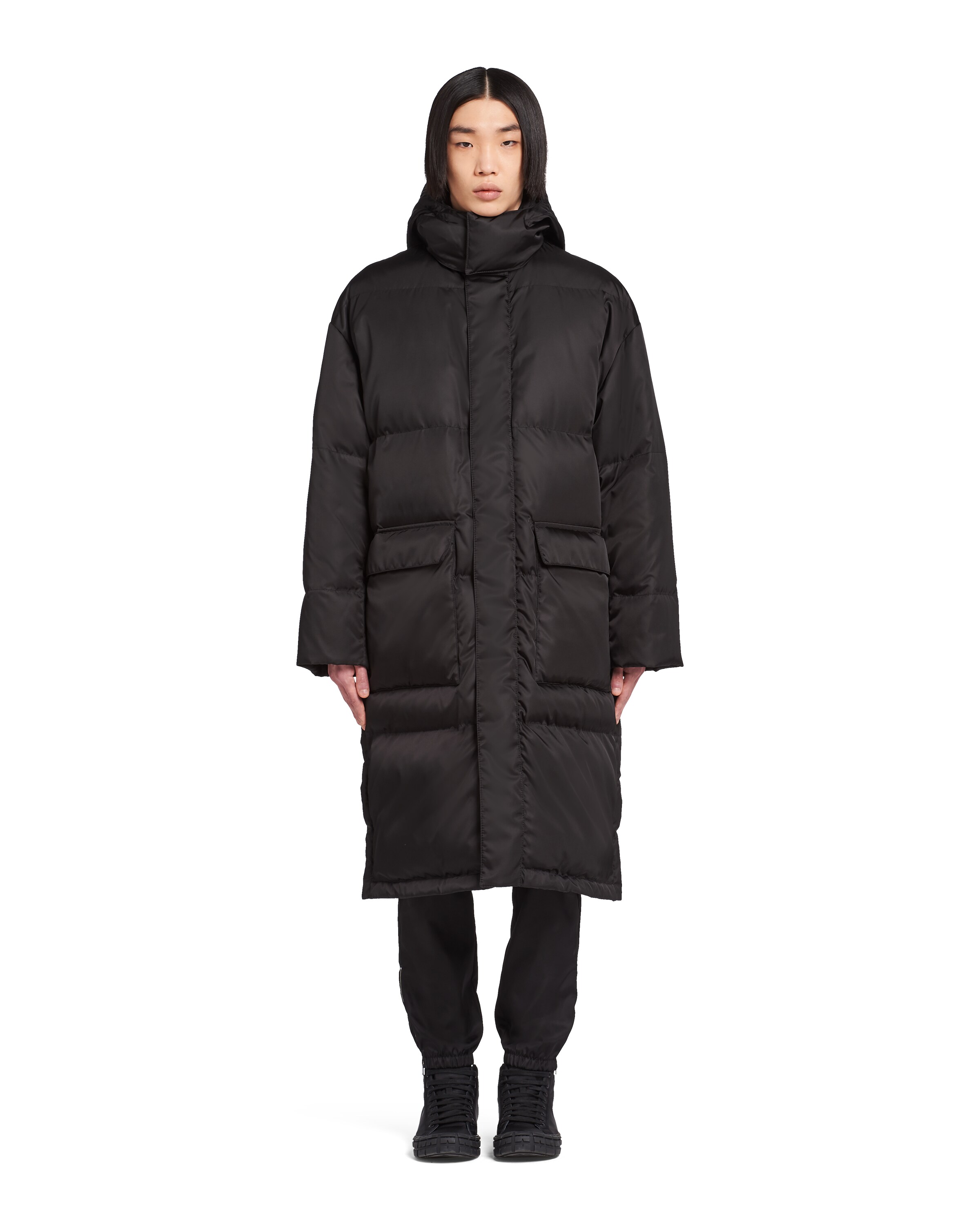 ReNylon puffer coat Prada