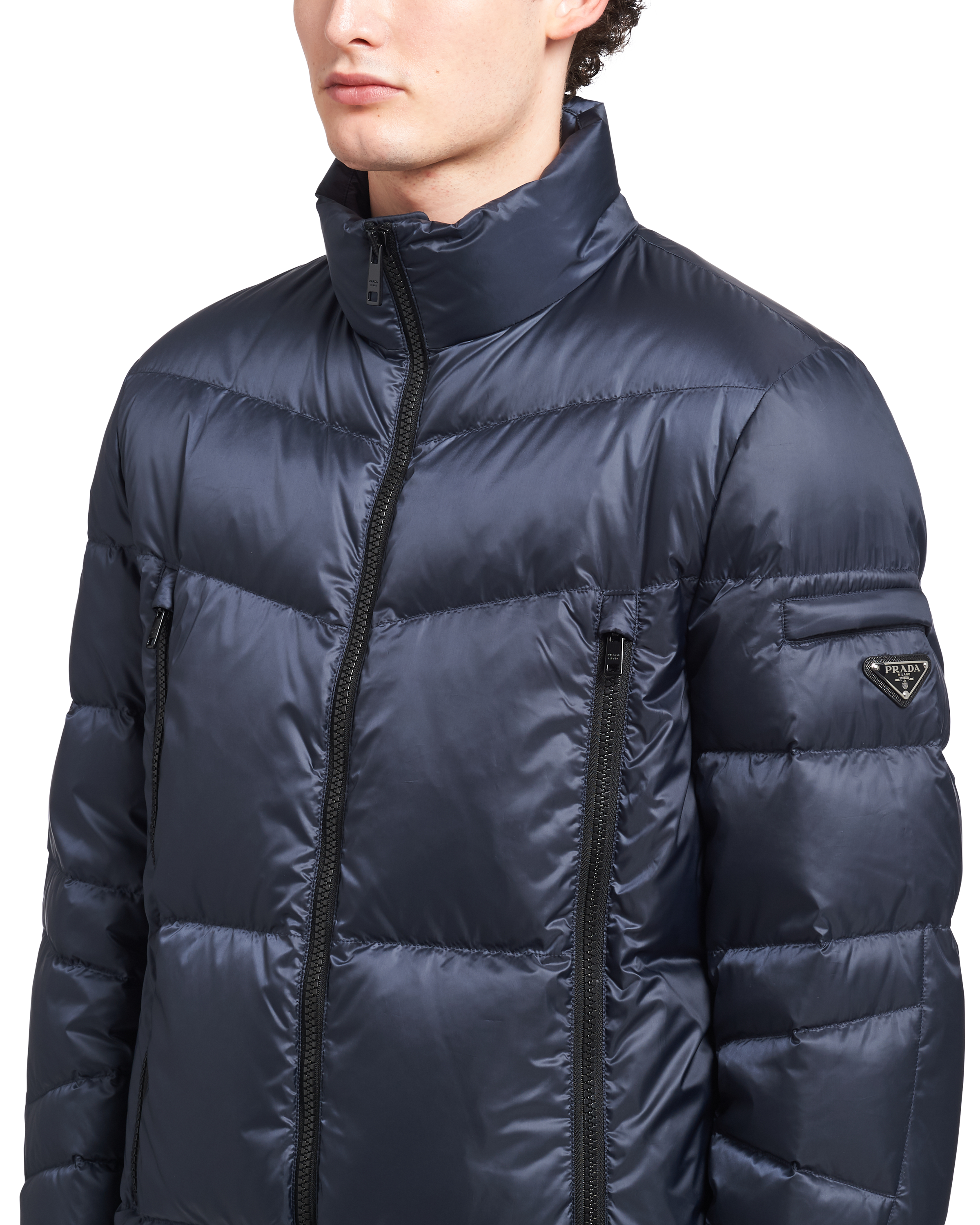 Prada mens padded jacket sales