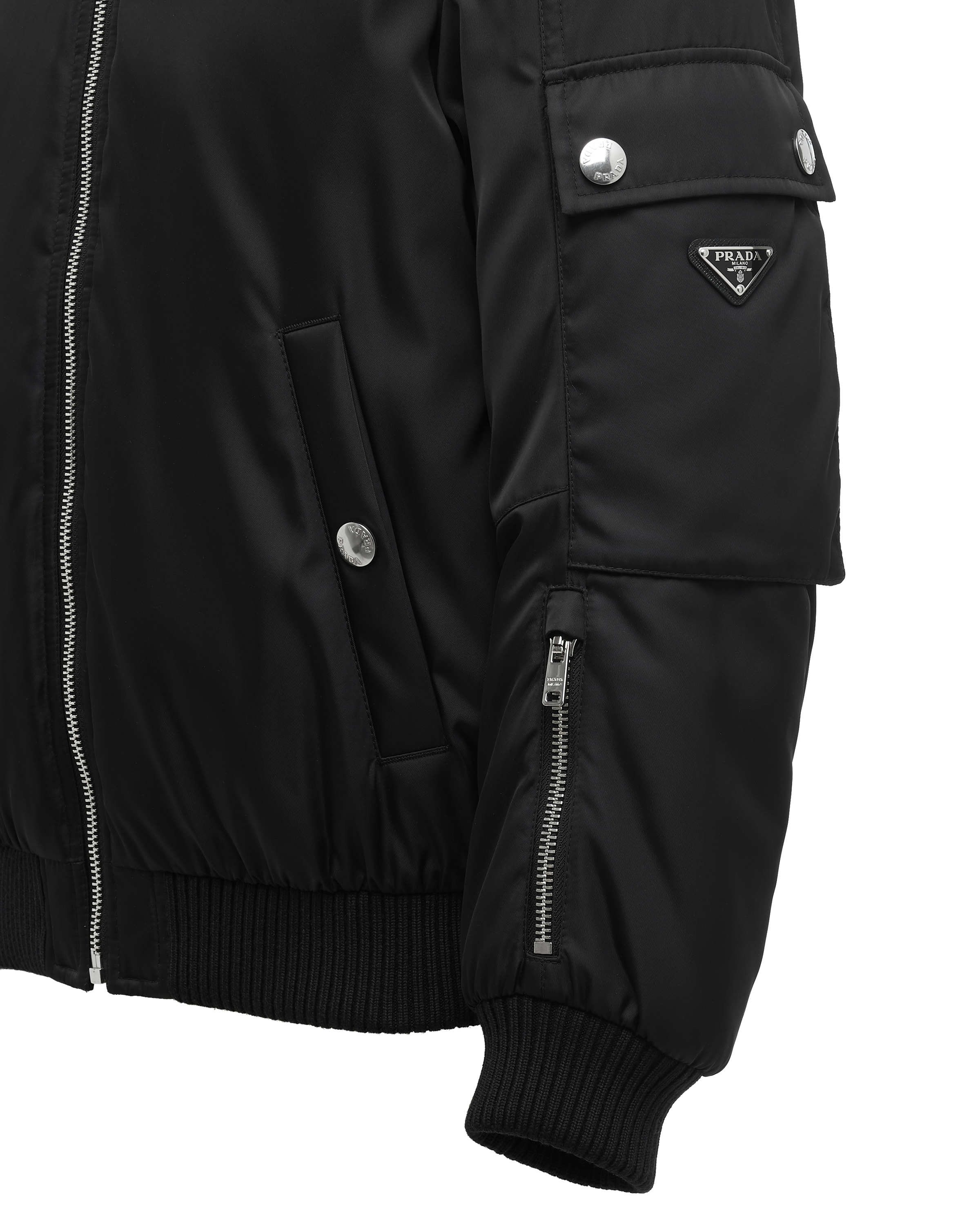 adidas black nylon bomber jacket