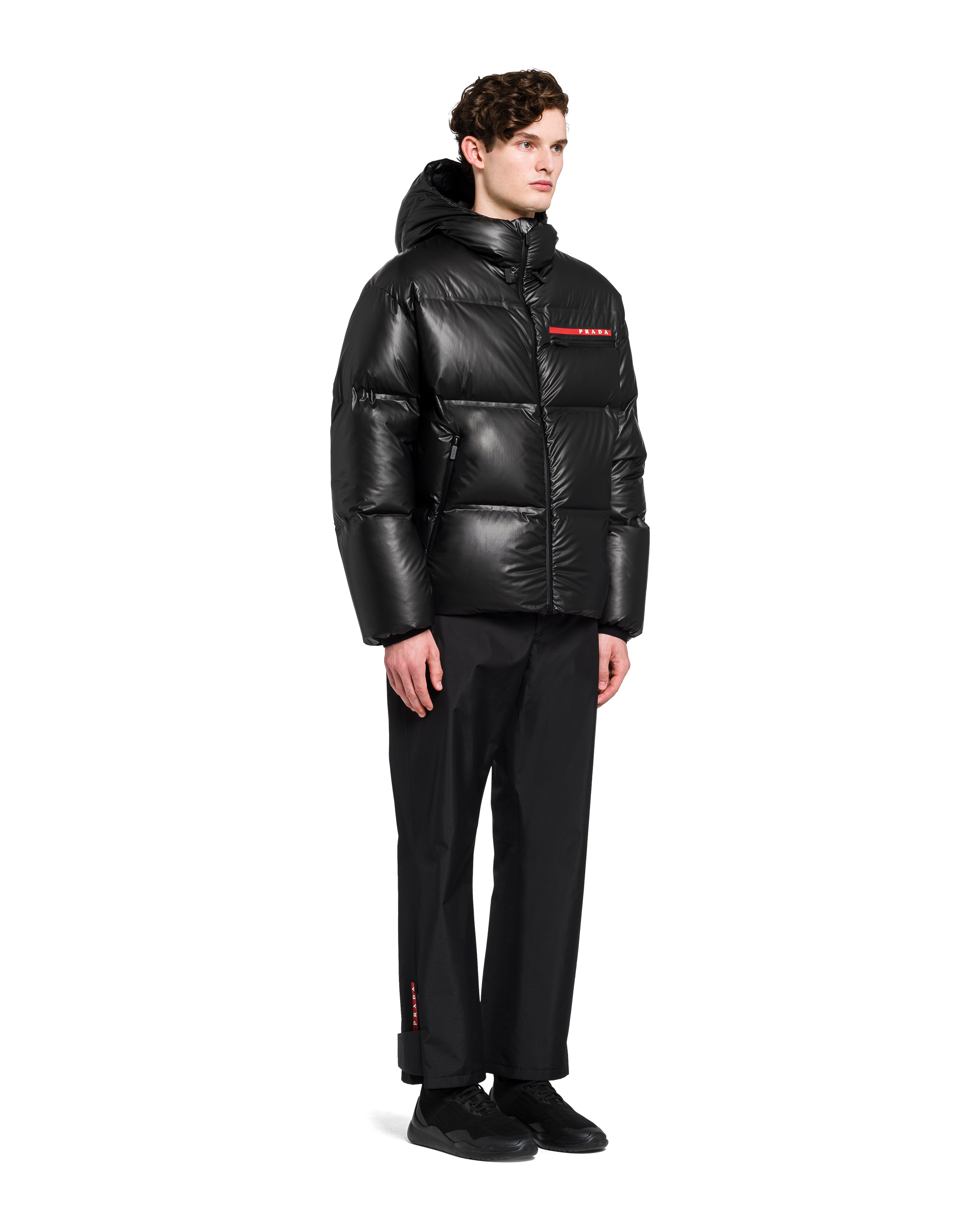 Light Nylon hooded puffer jacket | Prada