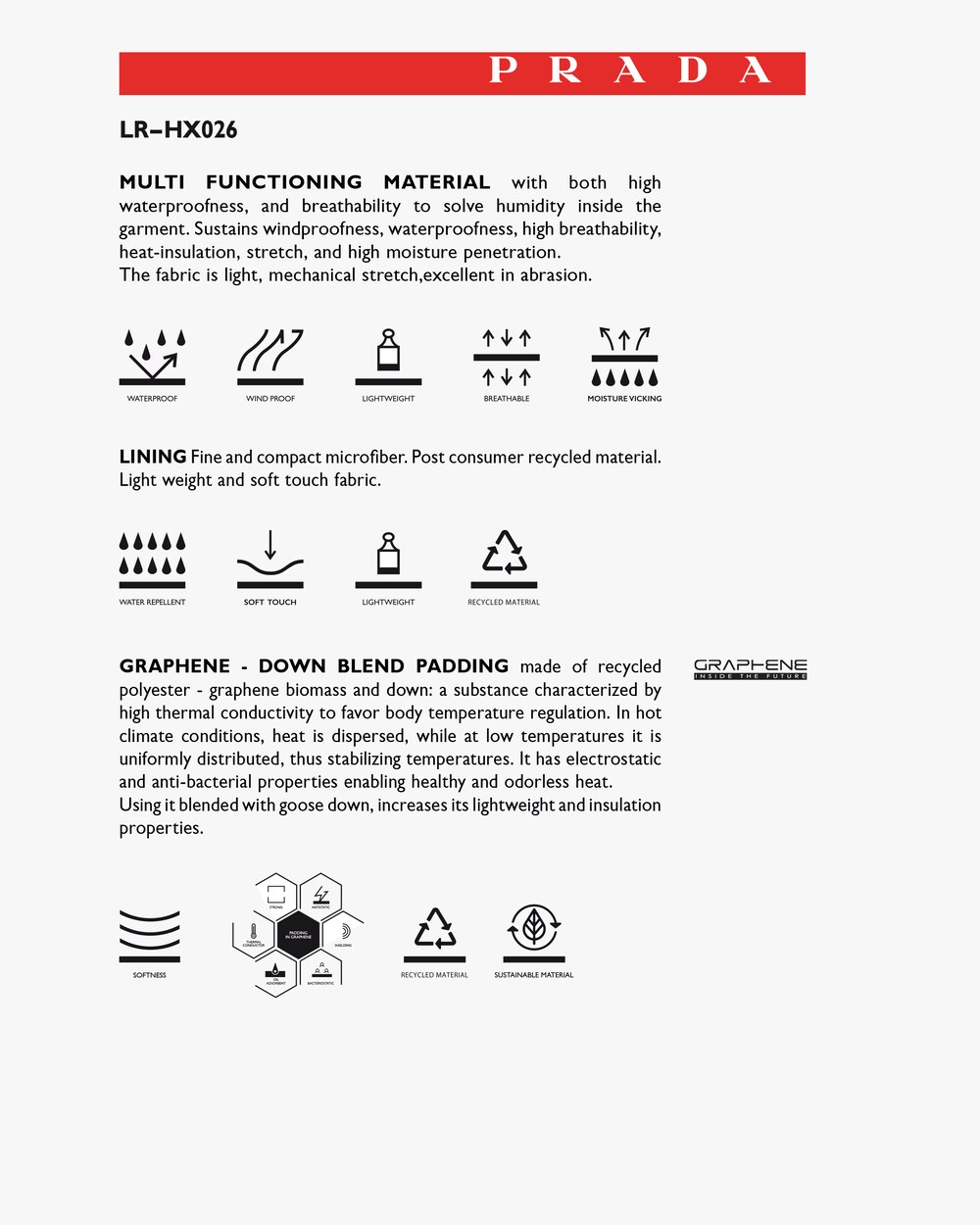 prada goose down jacket