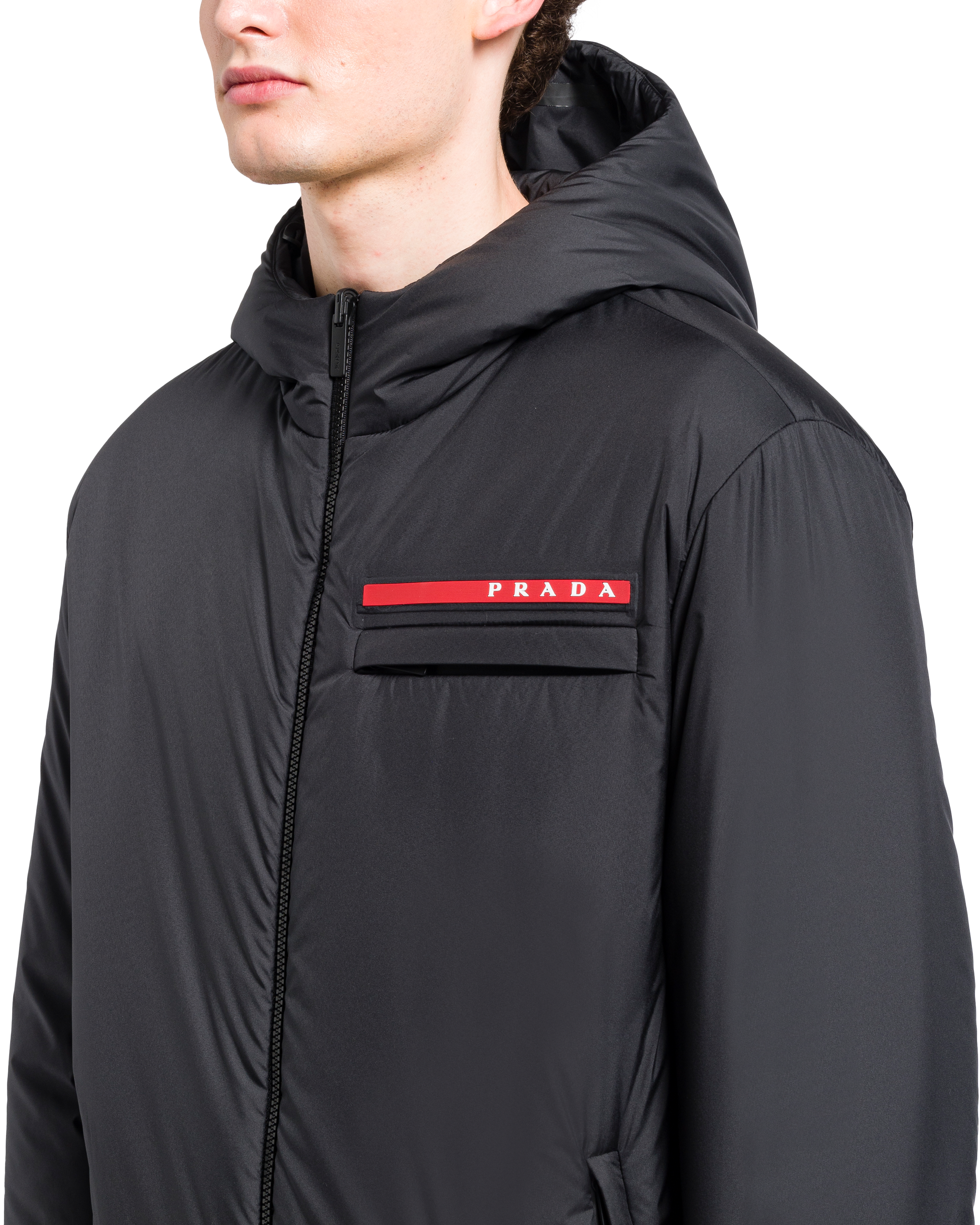 prada padded anorak
