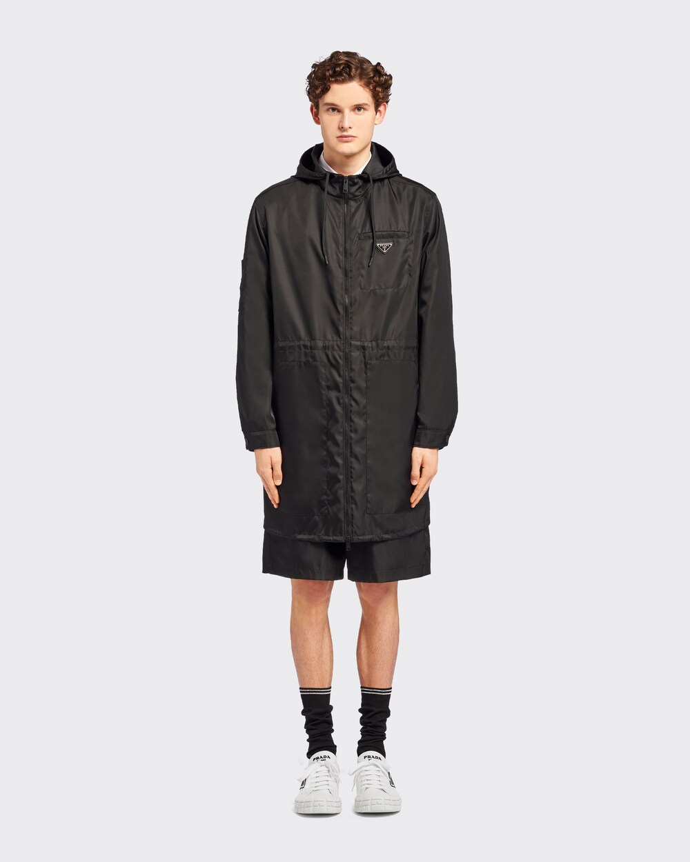 nylon raincoat