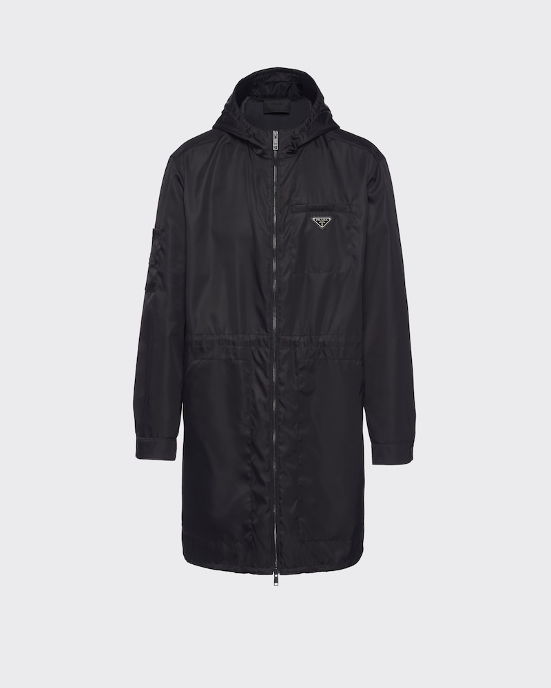 prada windbreaker grey