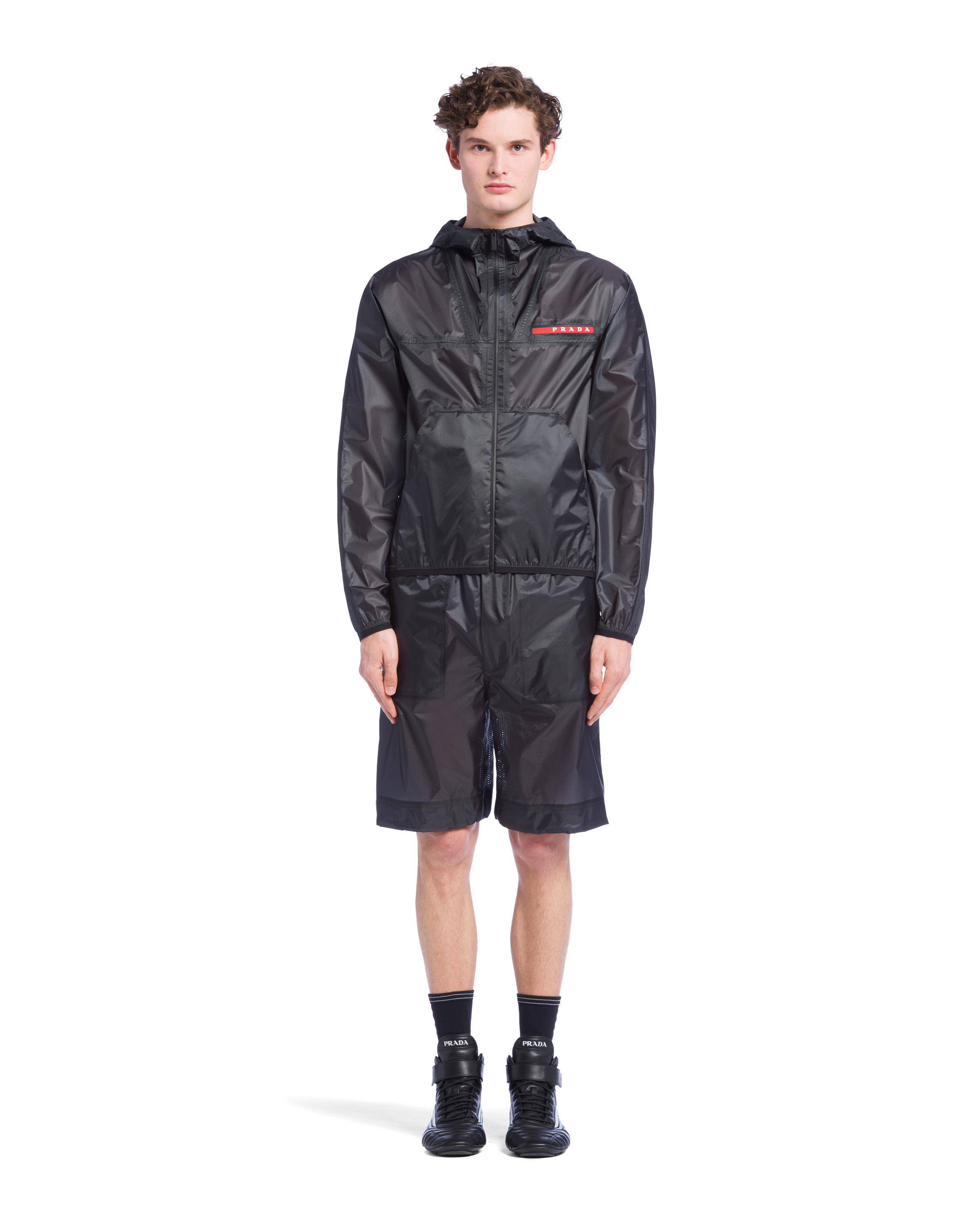 Prada 轻质尼龙织物夹克 2