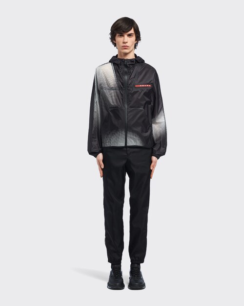 Prada Coupe\u002Dvent en ripstop imprimé 2