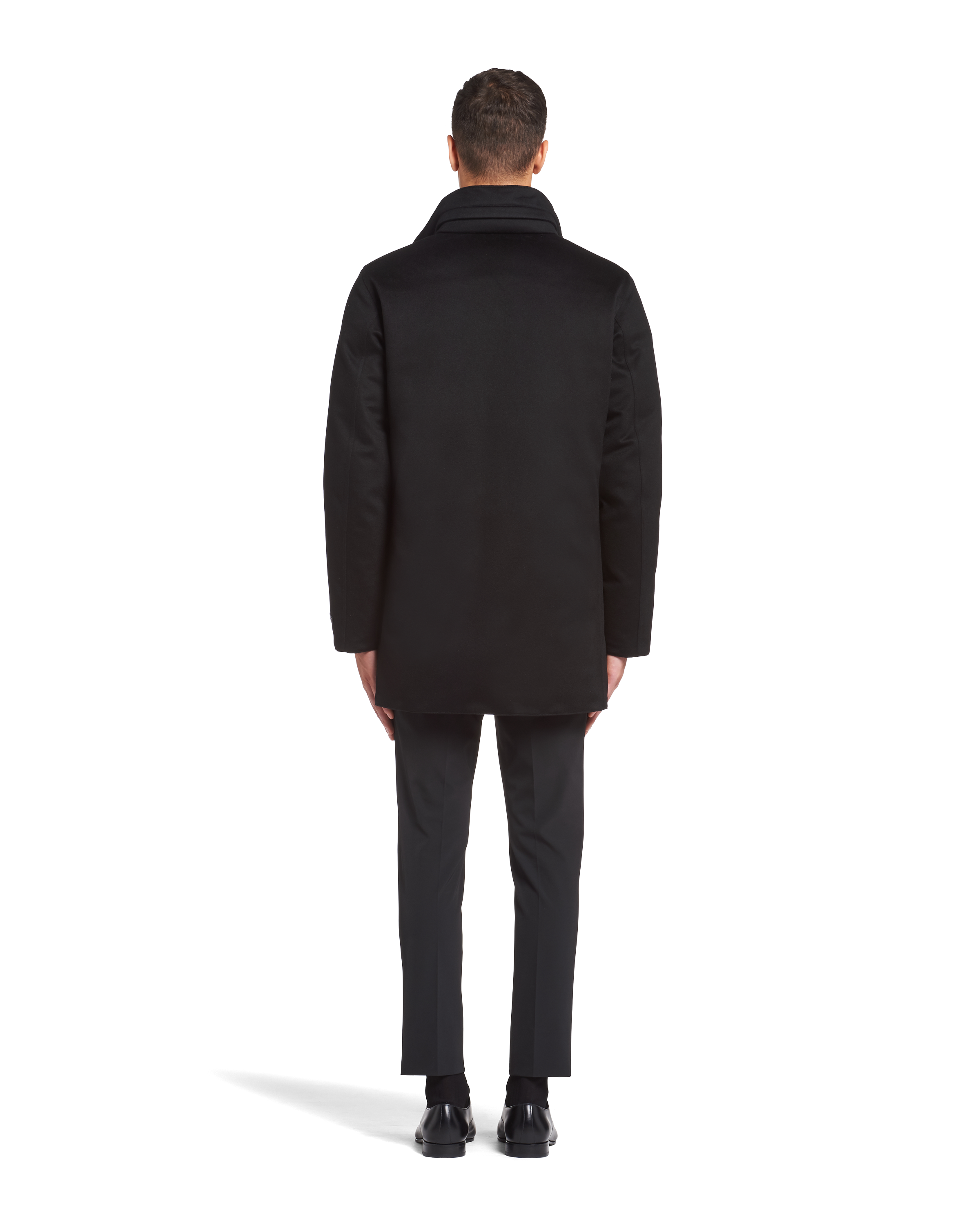 PRADA LANGE STEPPJACKE AUS KASCHMIR