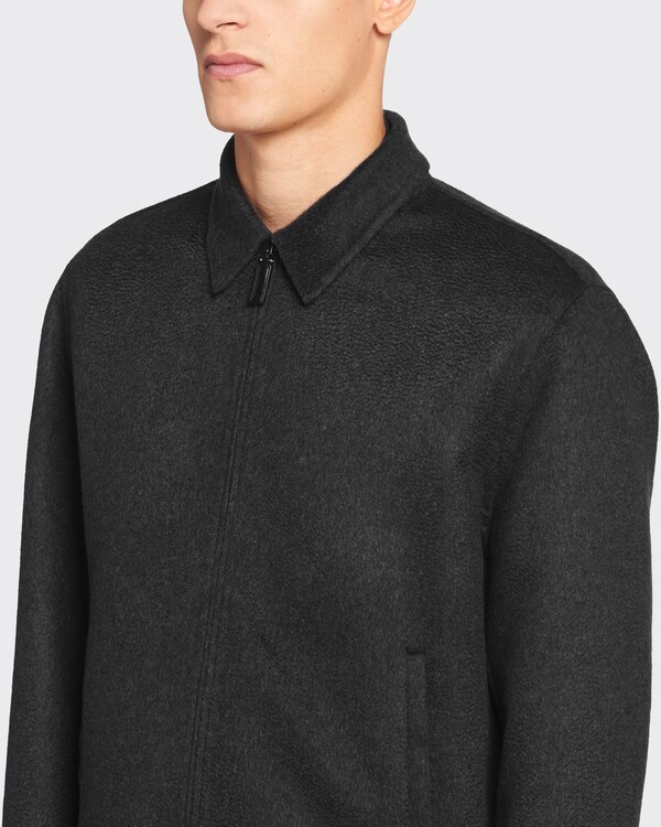 Cashmere blouson jacket Cashmere blouson jacket