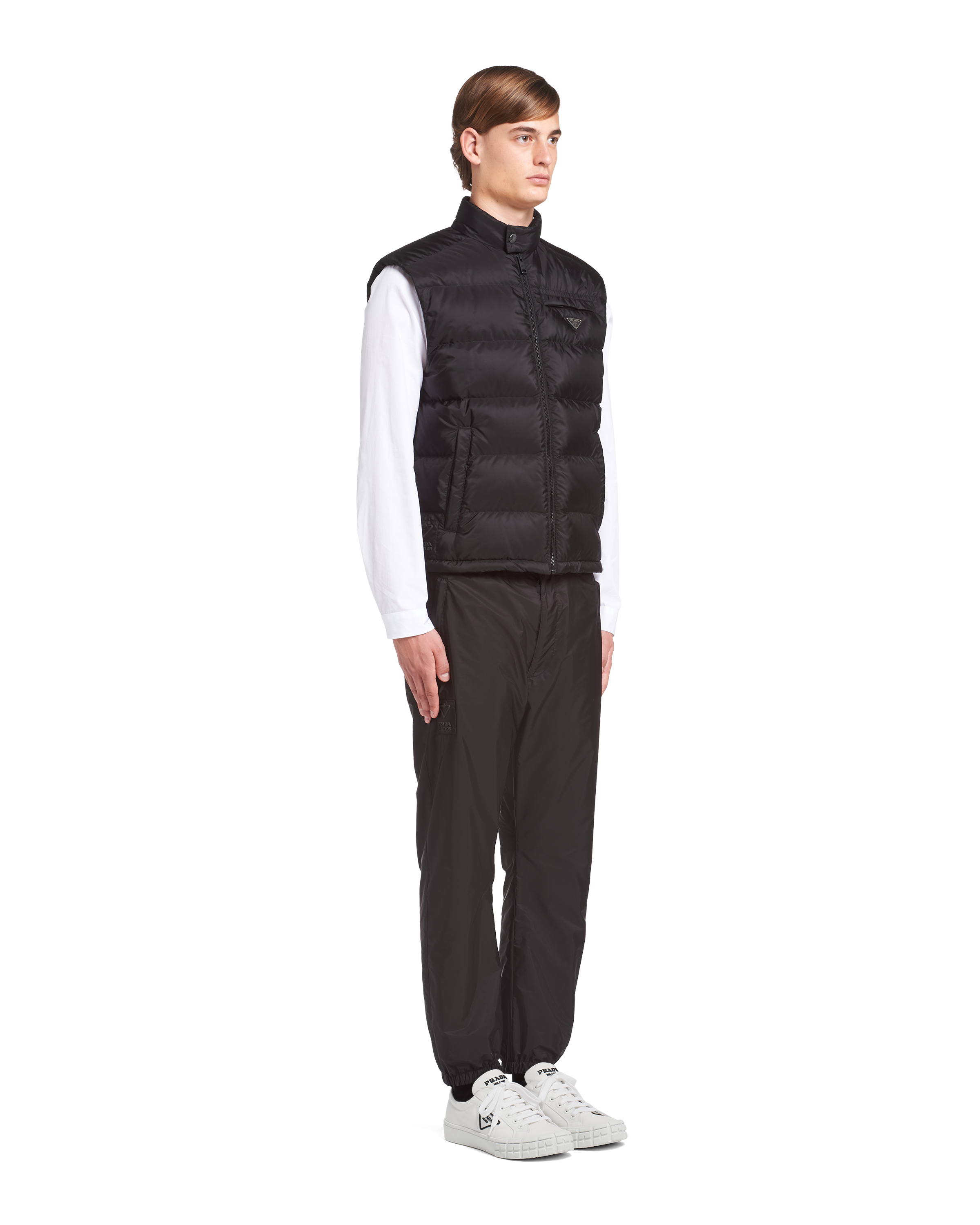 Prada sleeveless jacket store