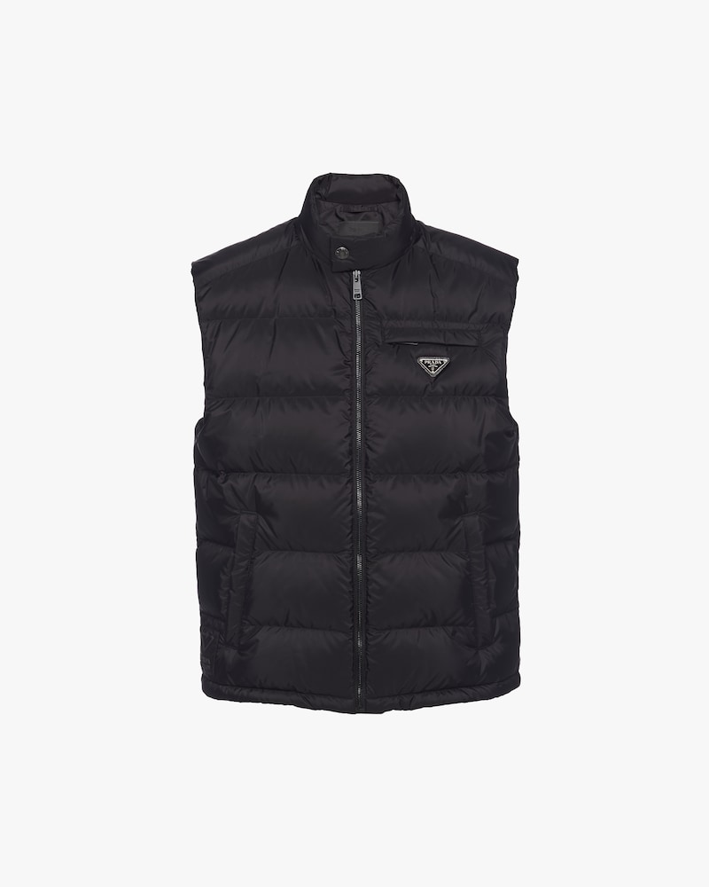 sleeveless bubble vest