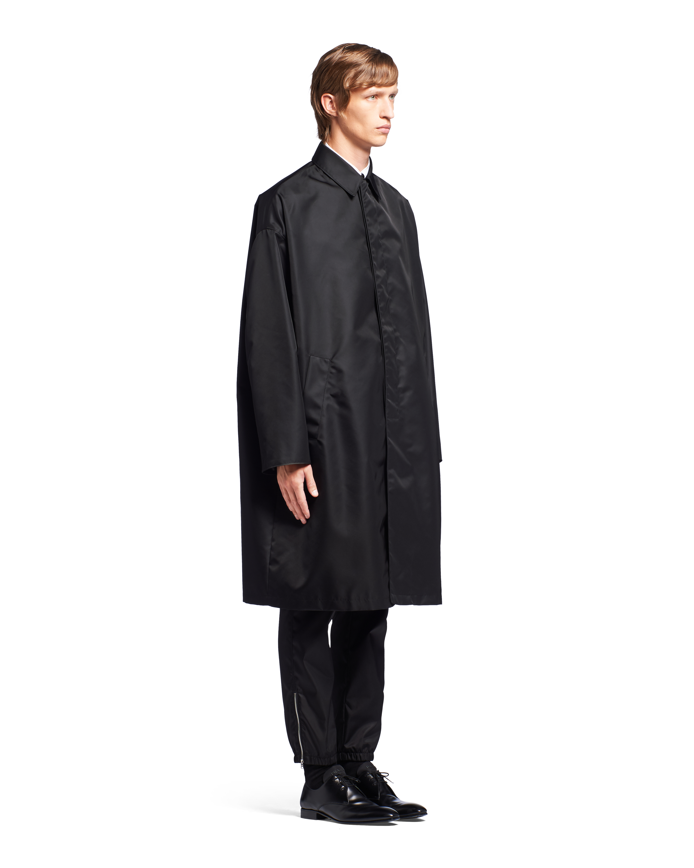 prada nylon raincoat