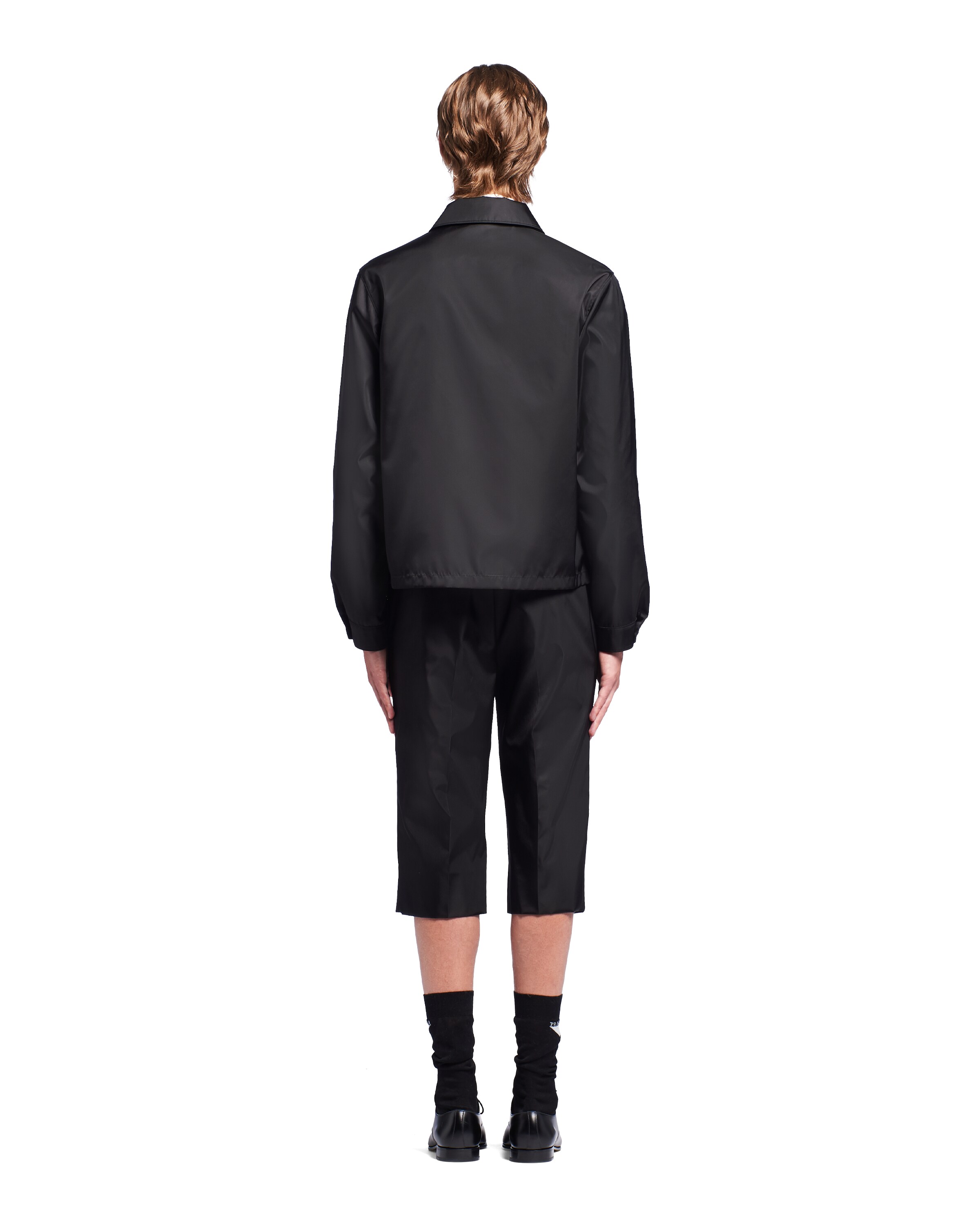 Black Re-Nylon Blouson Jacket main image 1