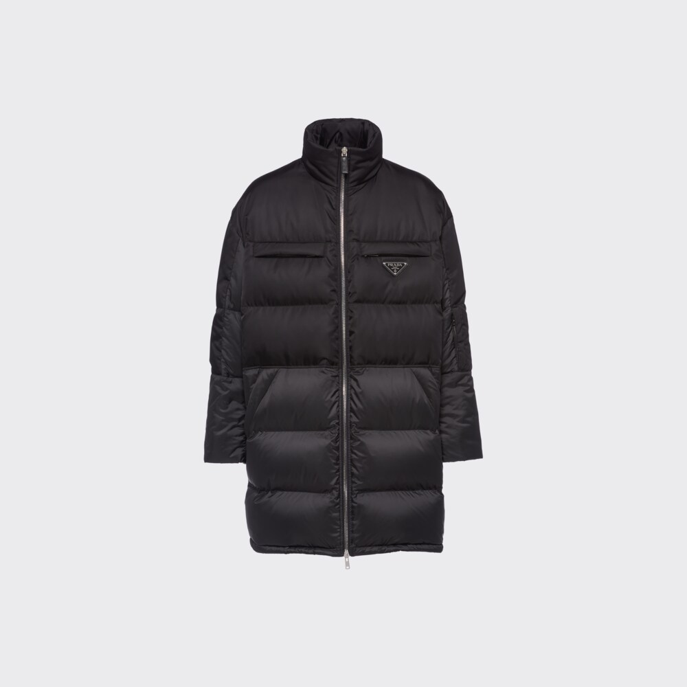 Prada Manteau matelassé en tissu technique 1