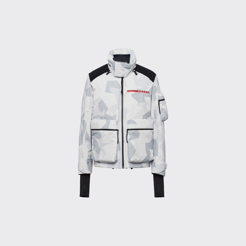 Prada Bedruckter Windbreaker aus Funktionsgewebe 1