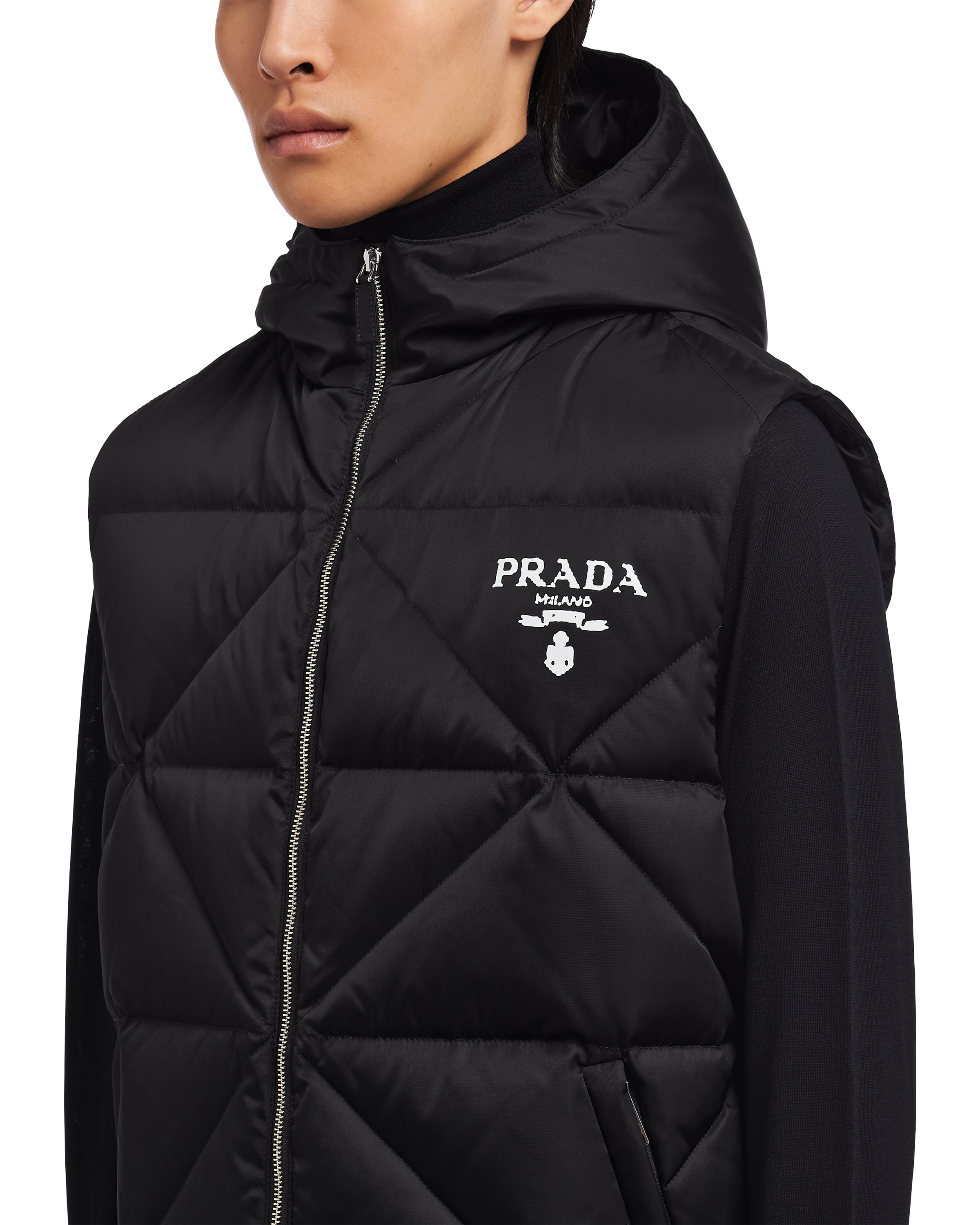 prada chaleco hombre