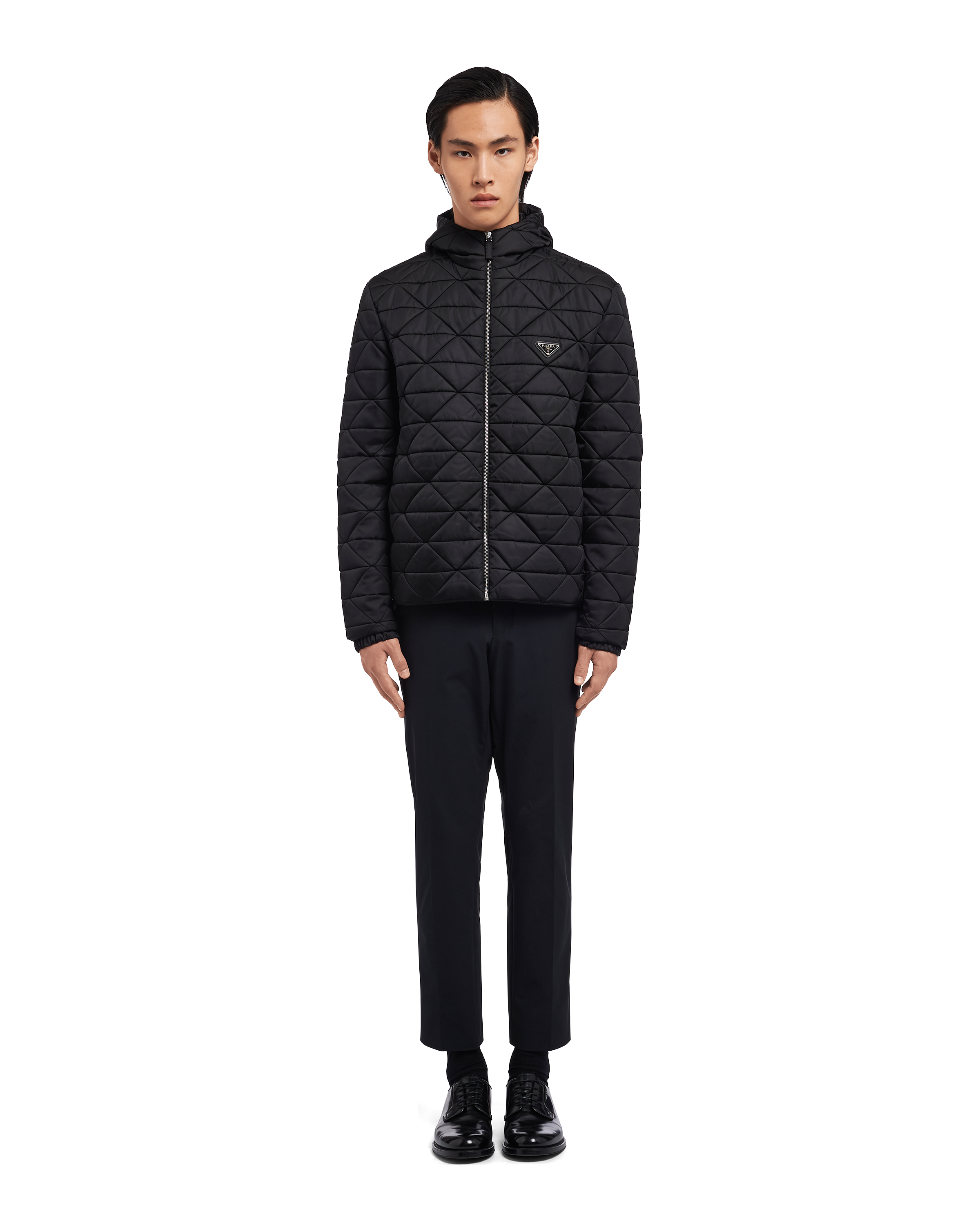 Chamarras prada para hombre best sale