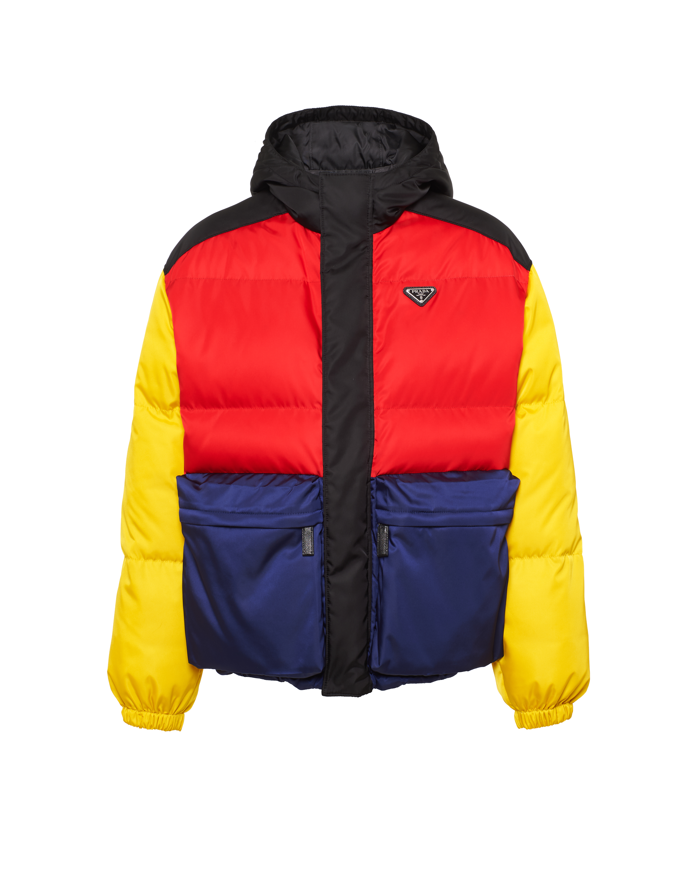 prada long puffer coat
