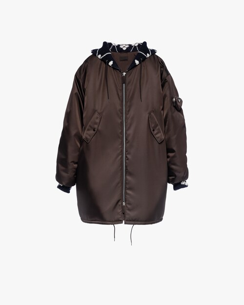 prada nylon raincoat
