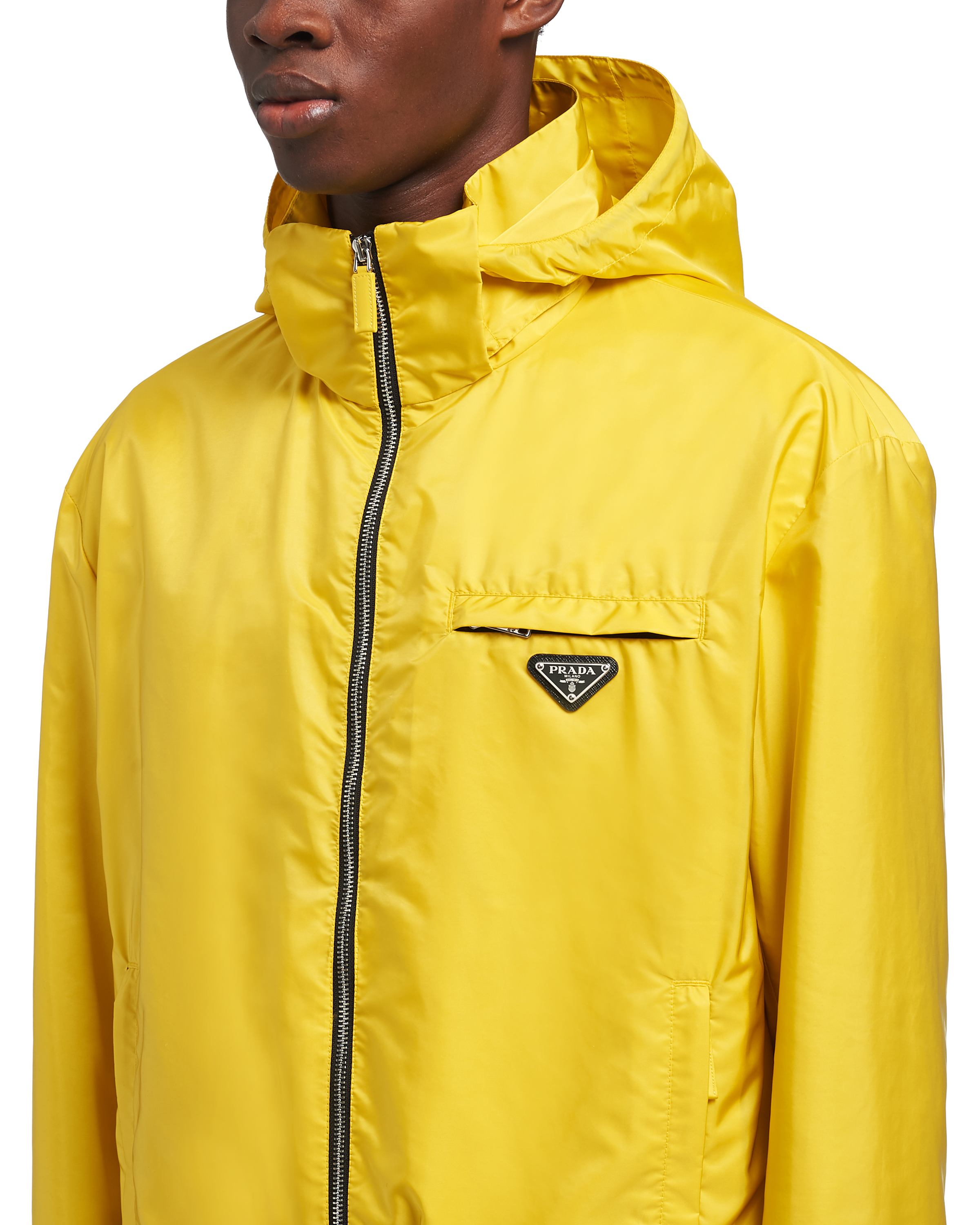 prada studded leather headband