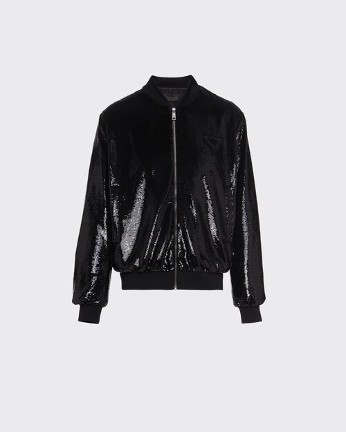 bomber jacket shiny