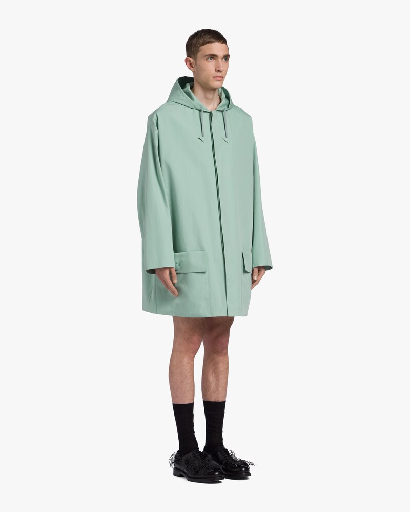prada raincoat