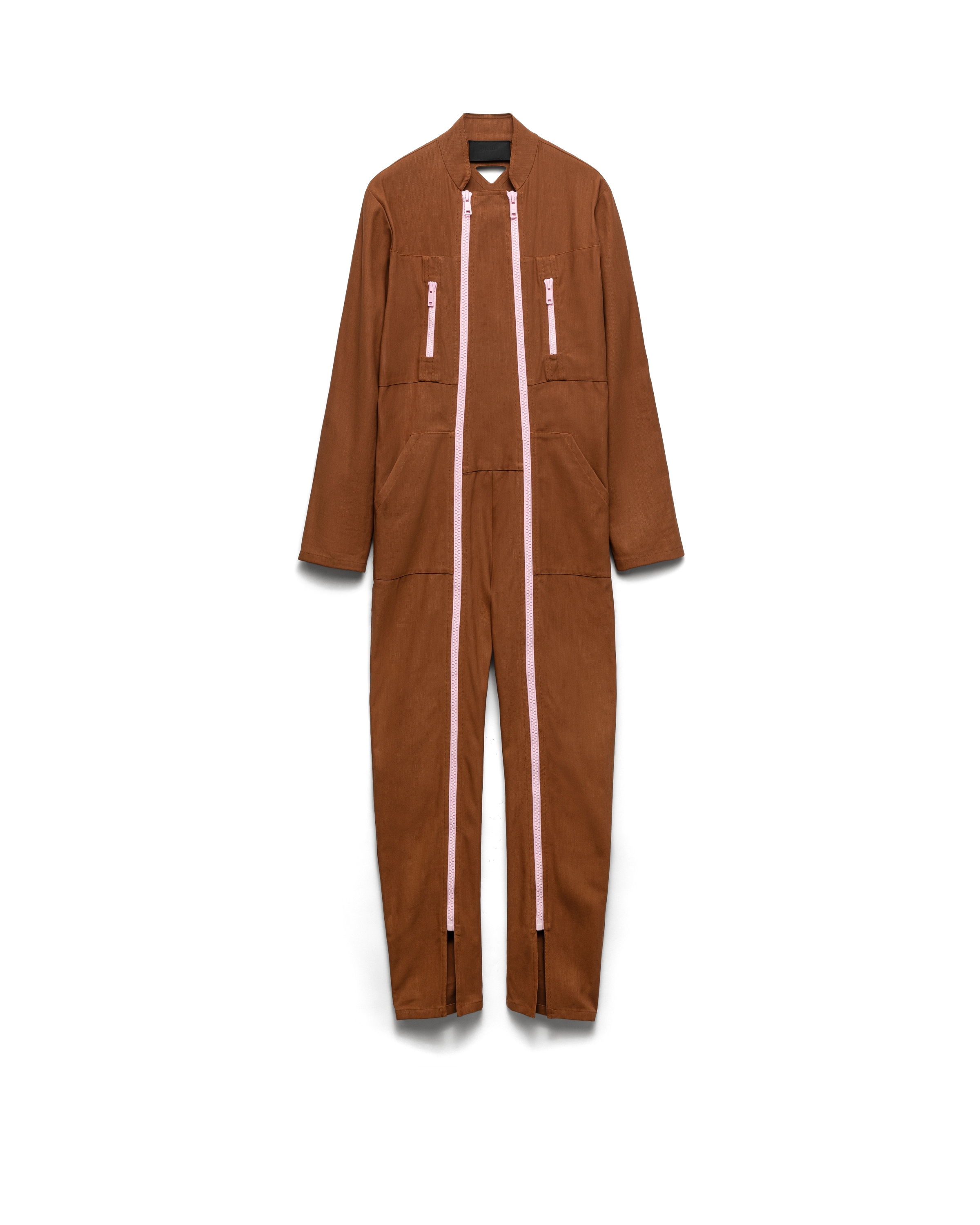 Prada Tuta In Cotone, Uomo, Caramello, Taglia L