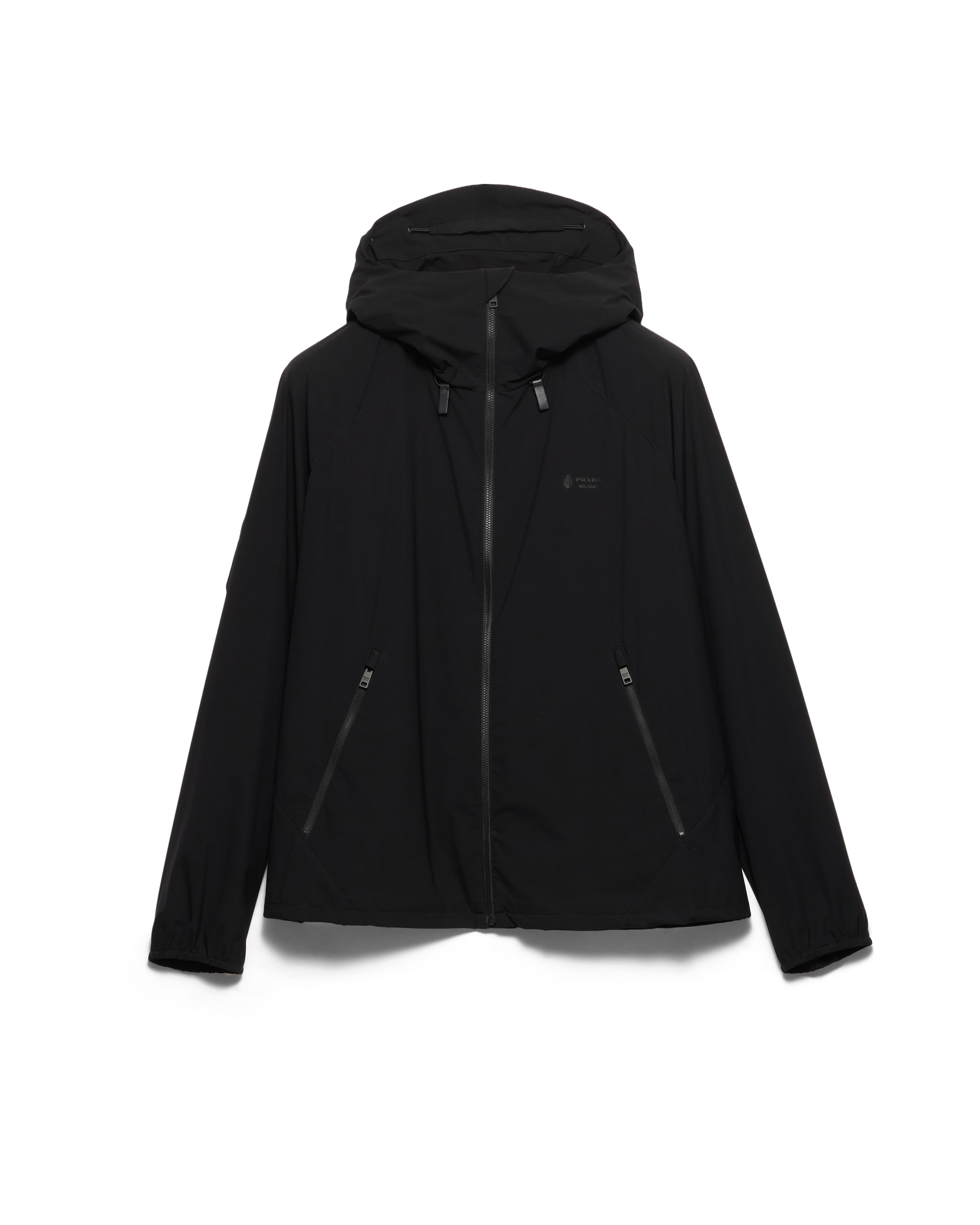 Prada Re-nylon Jacket In Black