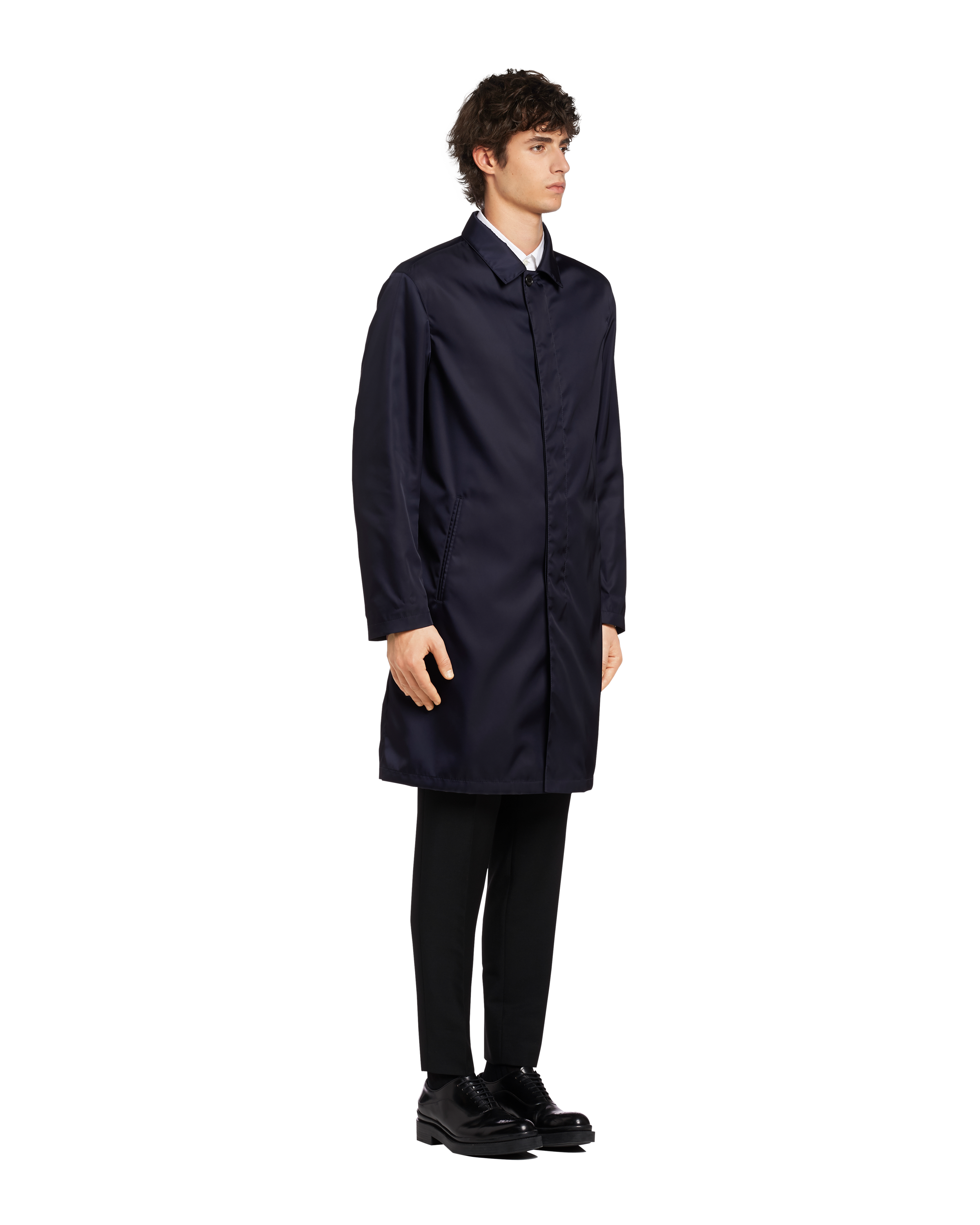 prada nylon raincoat