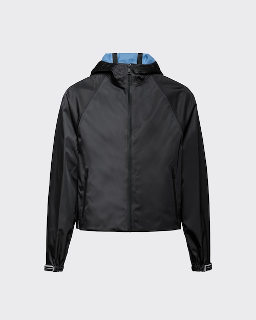 prada blue nylon jacket
