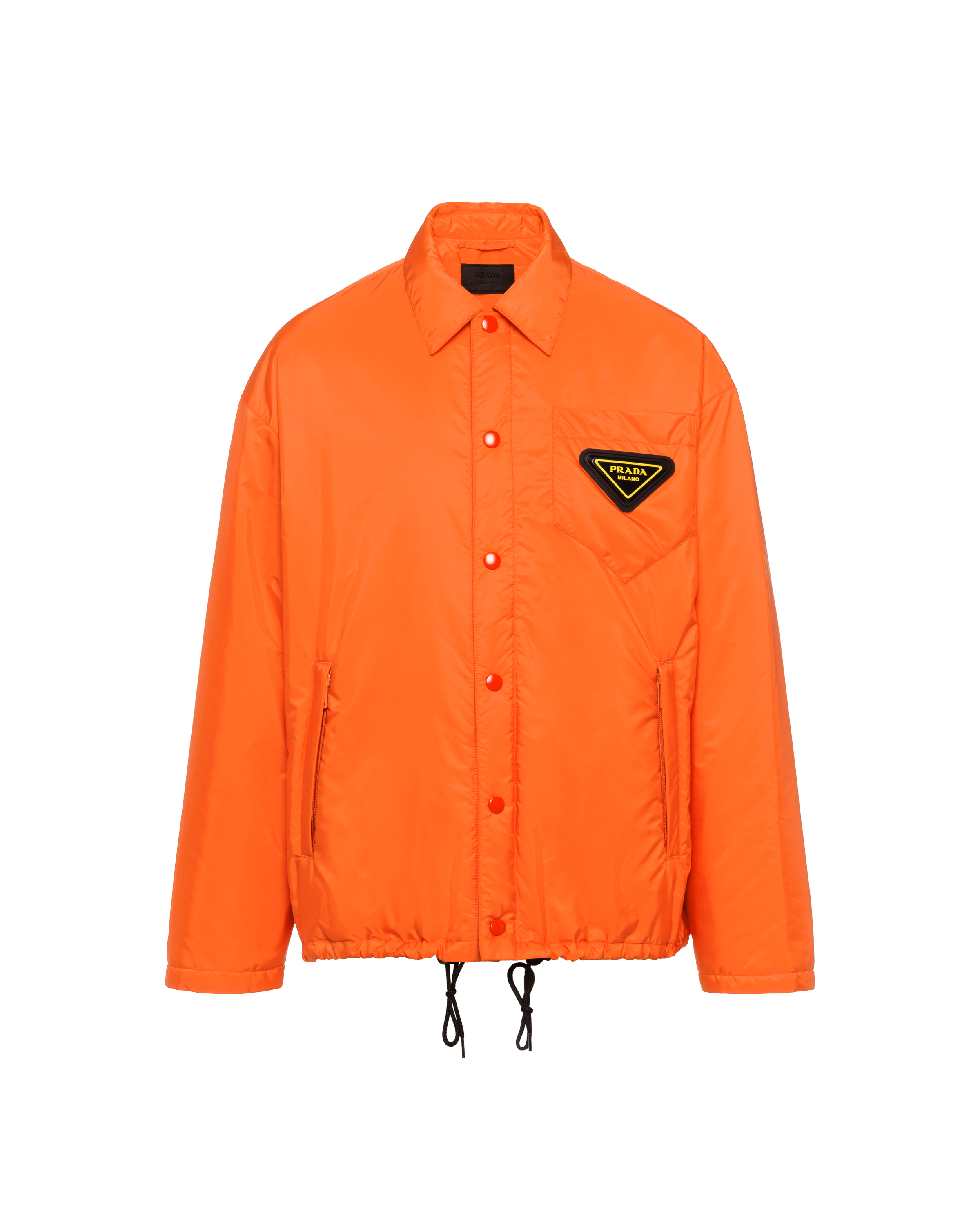 prada orange jacket