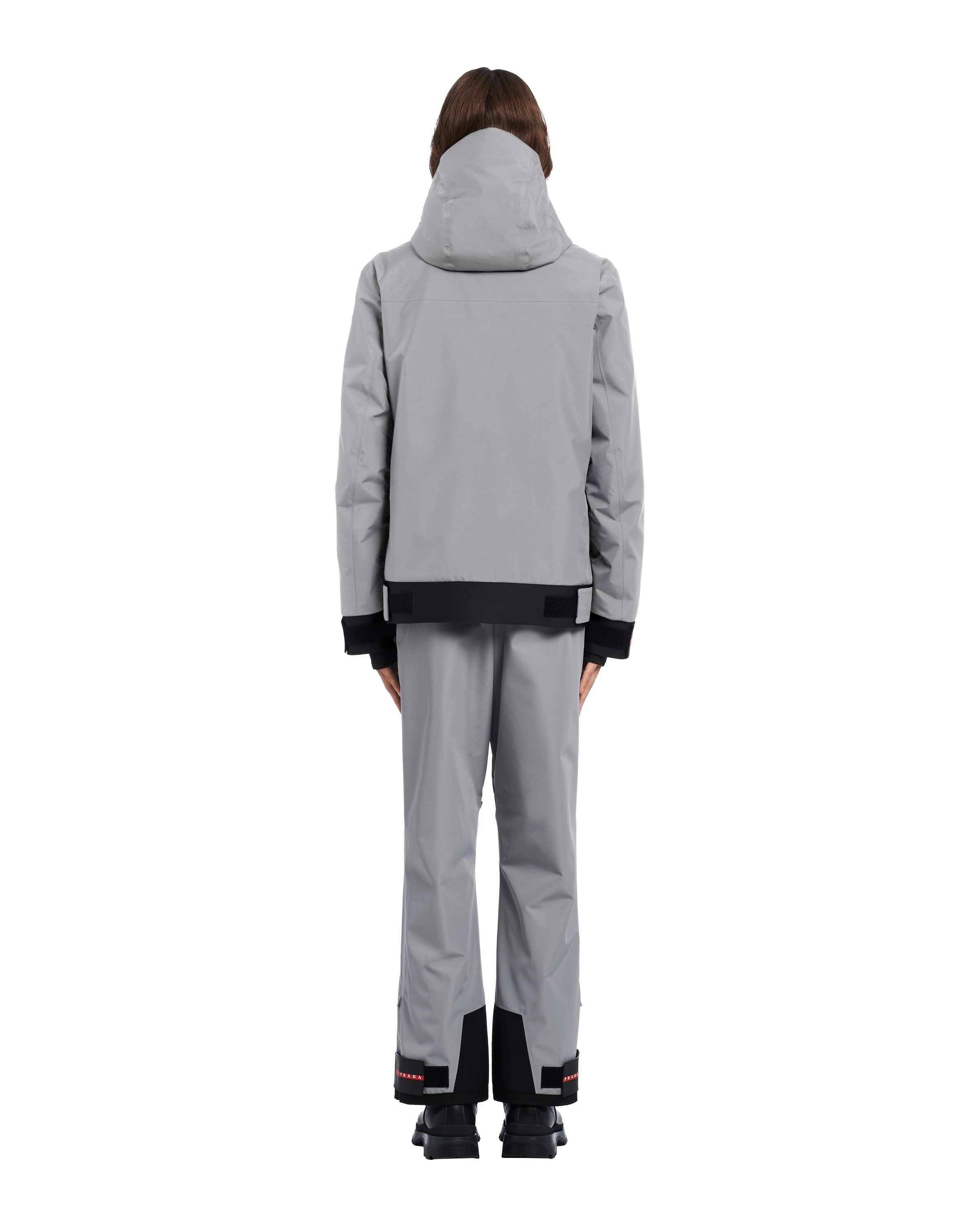 Aluminum GORETEX ski jacket Prada