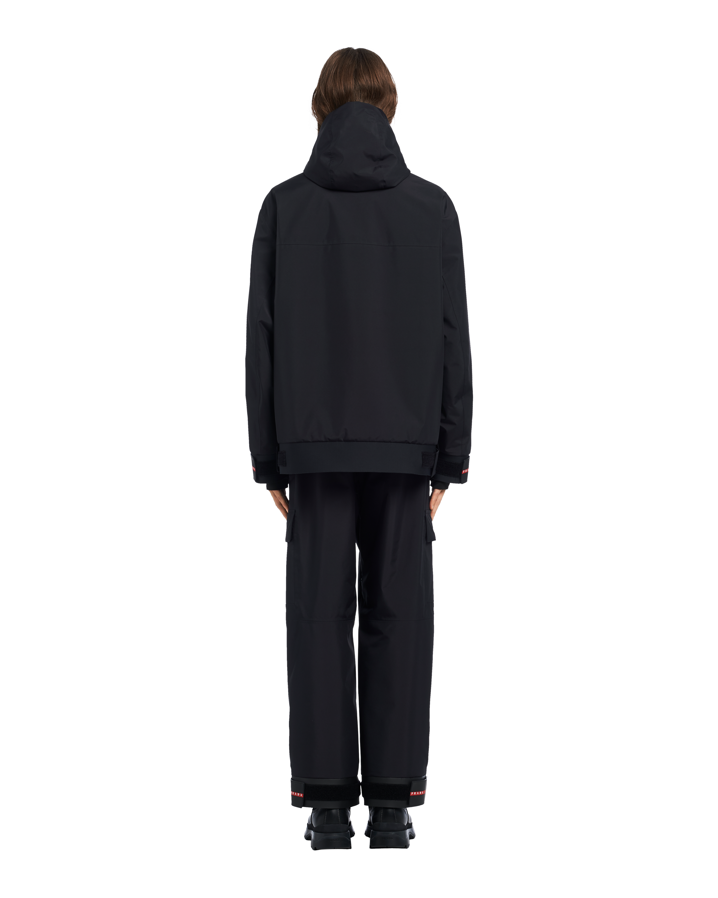 Black Gore tex Snowboard Jacket PRADA